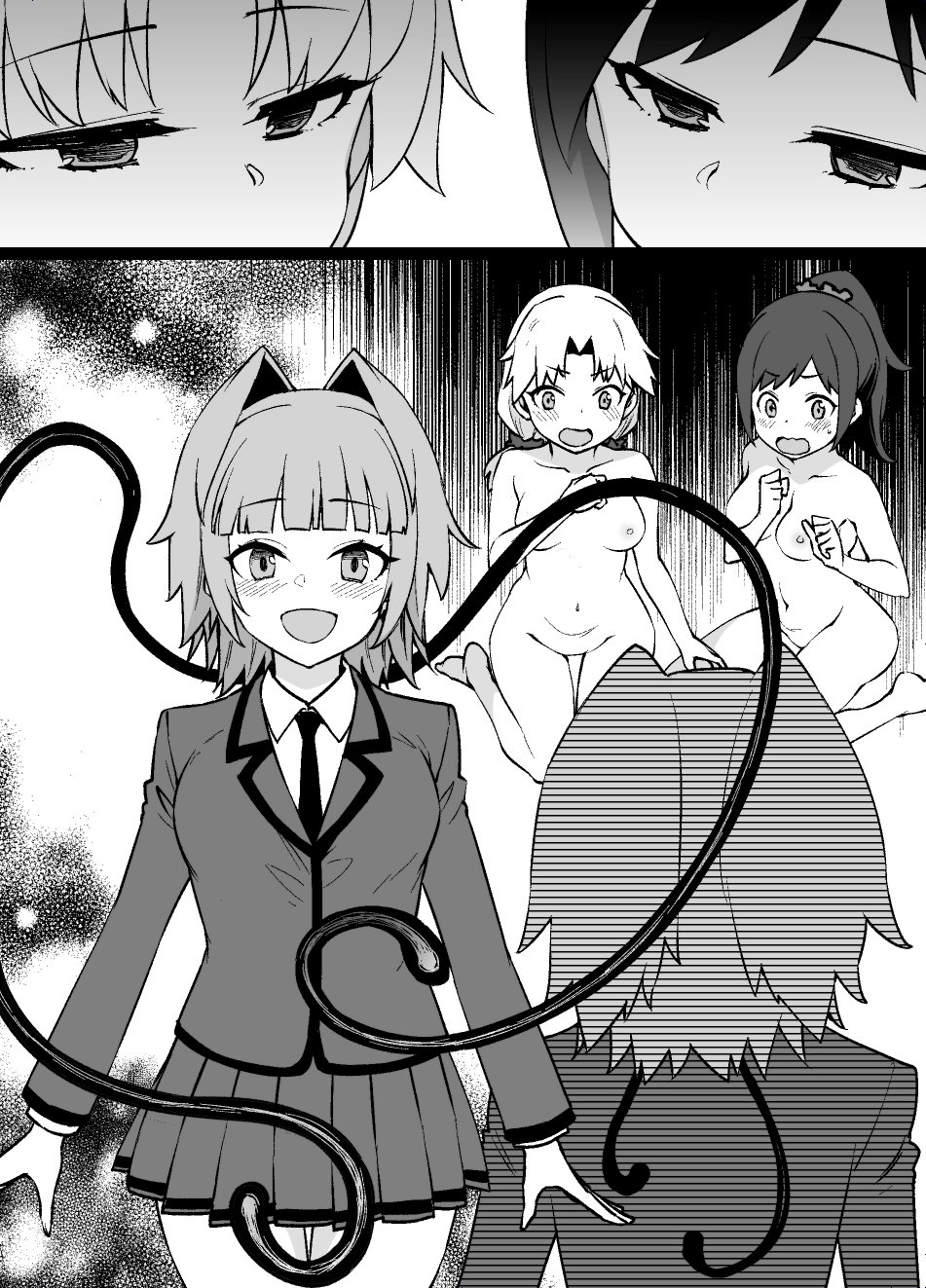 [Kusayarou] Assassination Classroom MC – Kayano & Hayami & Yada: Pleasure Tentacles Infiltrate the Cells 5