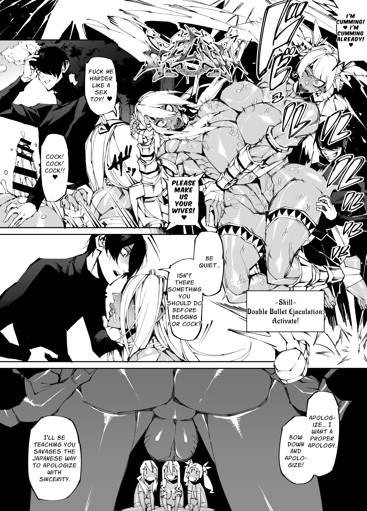 Kyokon Tensei -Seiki Shijou Shugi na Isekai ni Tensei shita no de Bakunyuu Bijo to Hame Makuri -Gyaru Amazon & Inran Sister Hen 20
