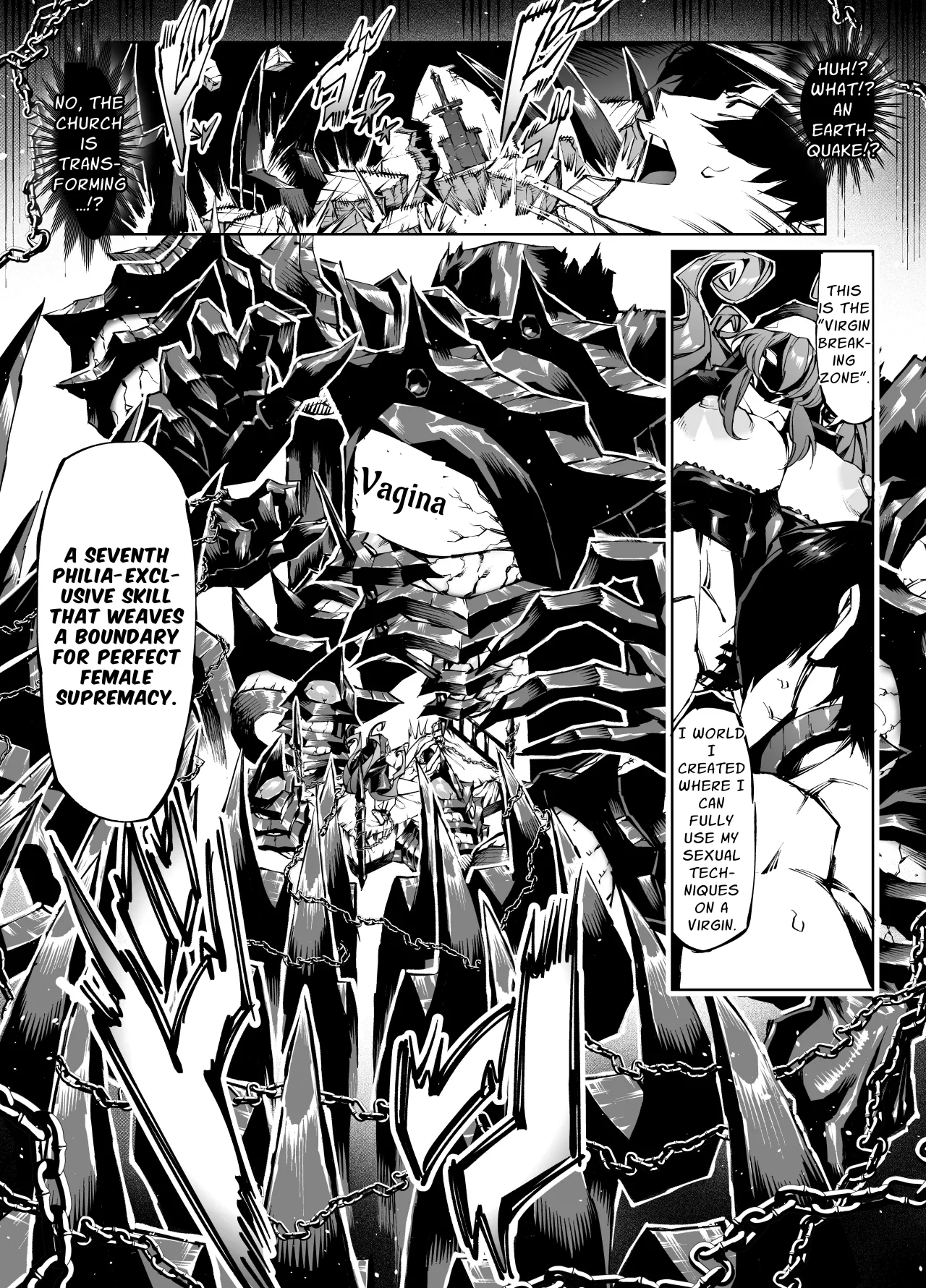 Kyokon Tensei -Seiki Shijou Shugi na Isekai ni Tensei shita no de Bakunyuu Bijo to Hame Makuri -Gyaru Amazon & Inran Sister Hen 35