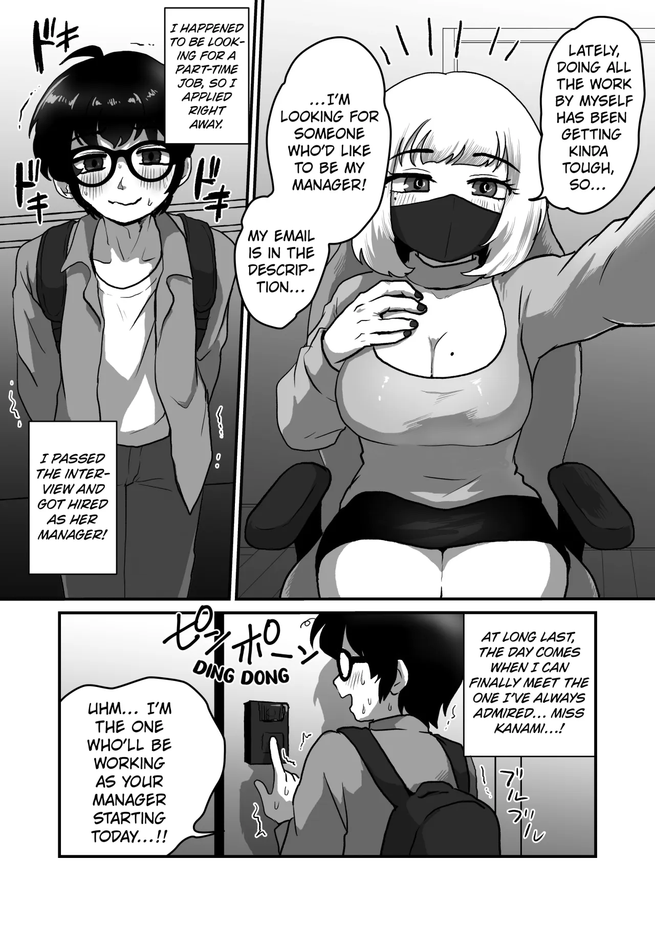 Kyonyuu Kyokon Shemale Influencer no Otokonoko Manager ni Natta Boku 3