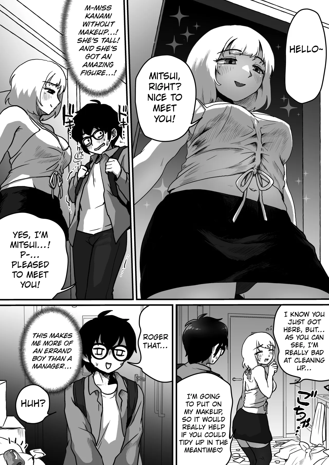 Kyonyuu Kyokon Shemale Influencer no Otokonoko Manager ni Natta Boku 4