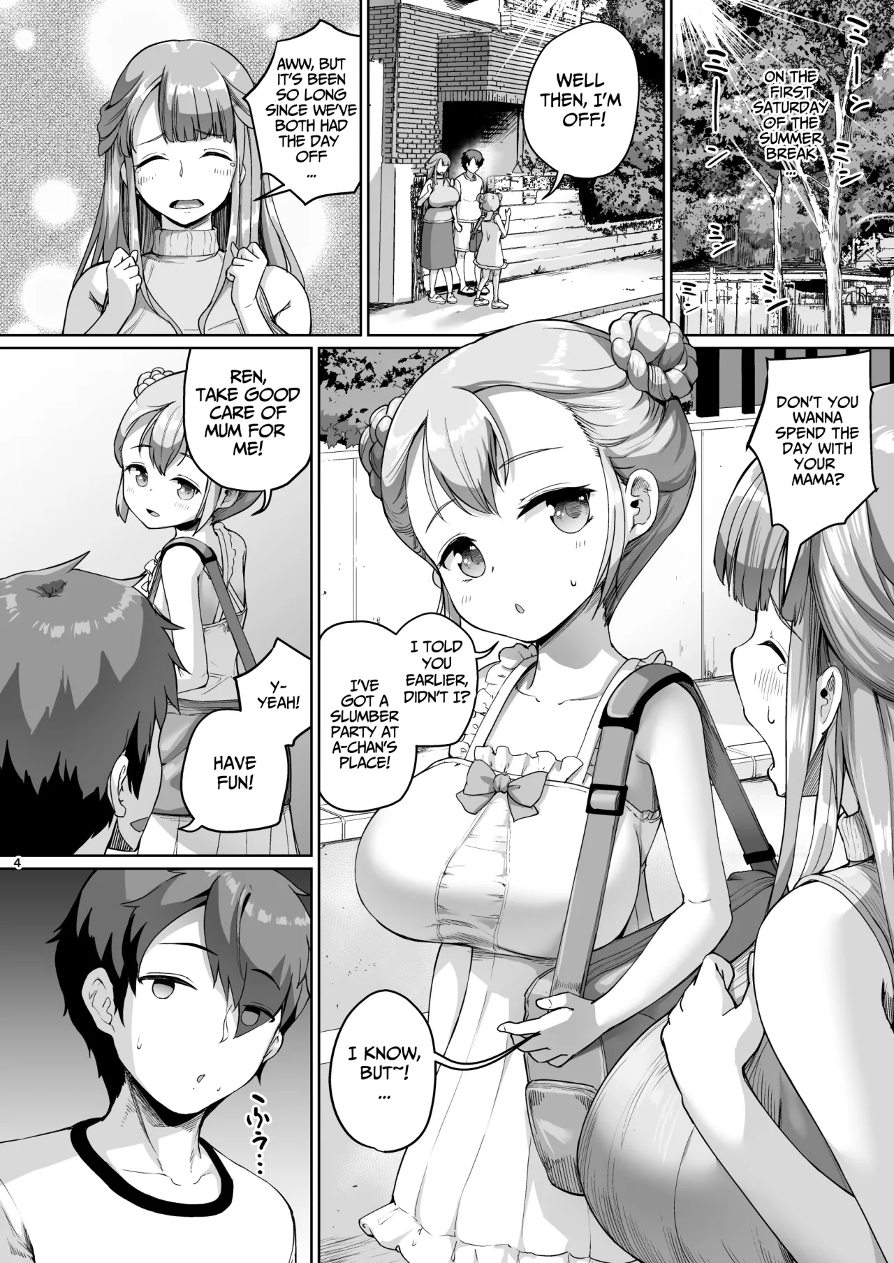 Kyonyuu no Oyako ni Osewa ni Nattemasu. ~HaHa Hen~ 3