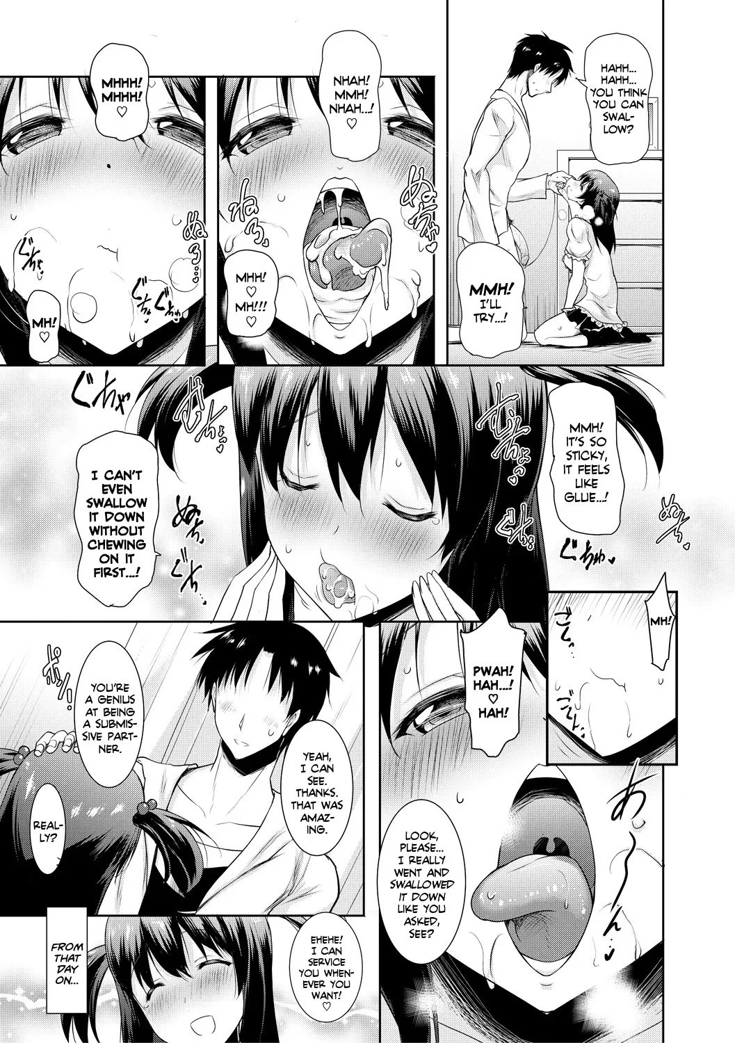 Kyonyuu Oyako no Shita to Shikyuu ni Renzoku Shasei Ch. 1-3 21