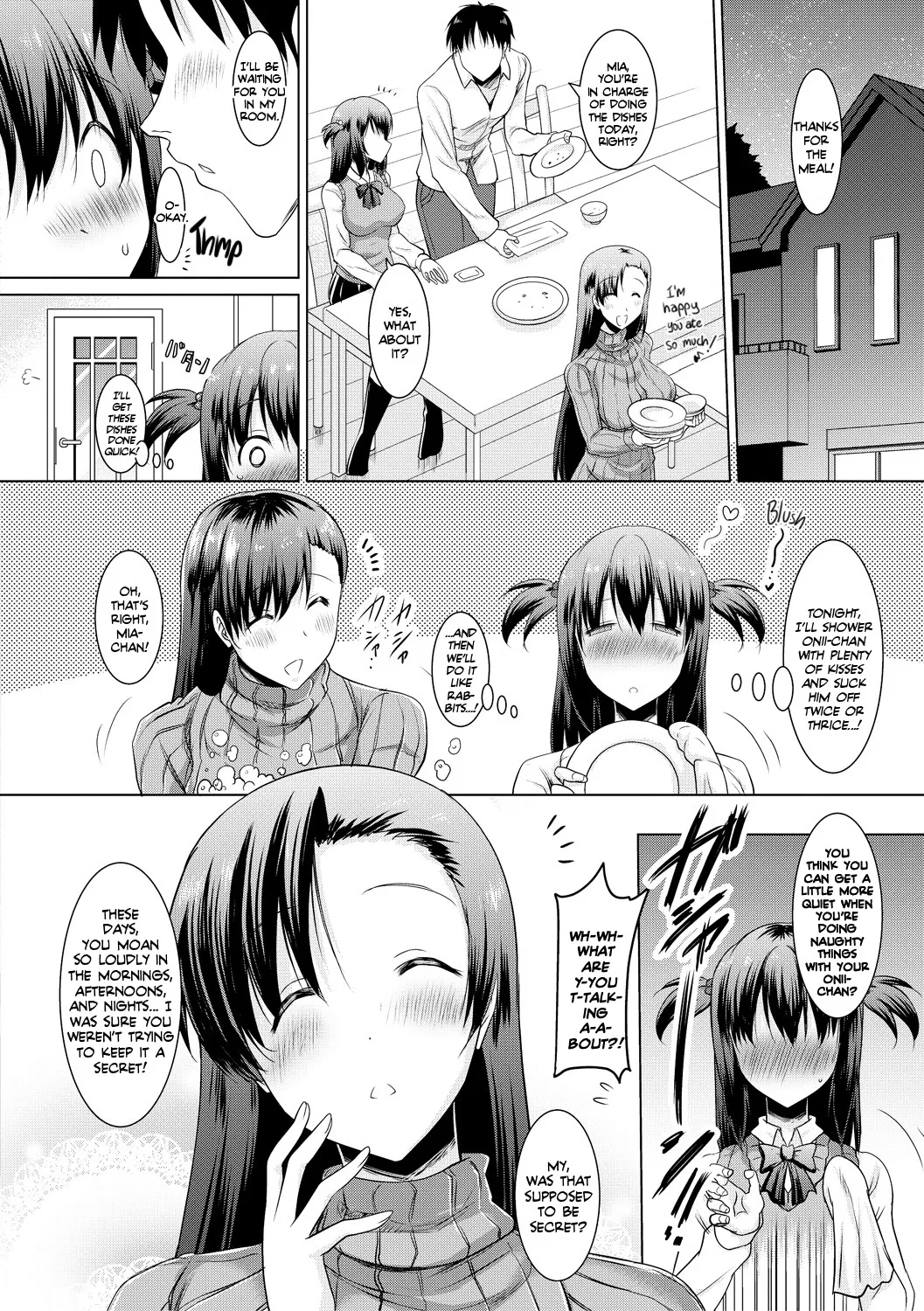 Kyonyuu Oyako no Shita to Shikyuu ni Renzoku Shasei Ch. 1-3 44
