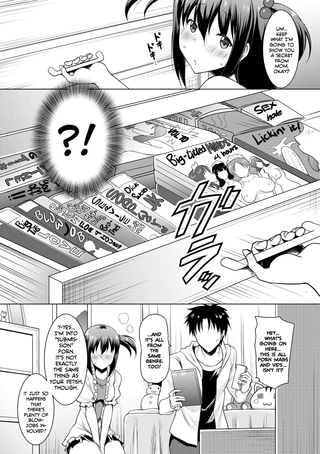 Kyonyuu Oyako no Shita to Shikyuu ni Renzoku Shasei Ch. 1-3 10