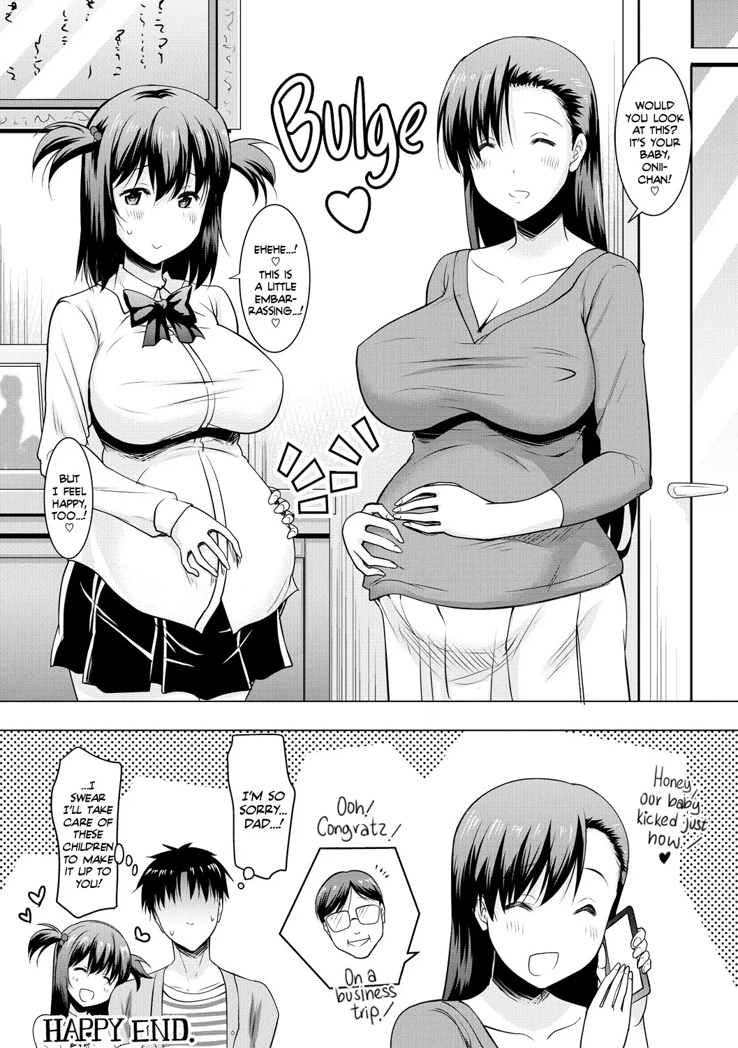 Kyonyuu Oyako no Shita to Shikyuu ni Renzoku Shasei Ch. 1-3 98
