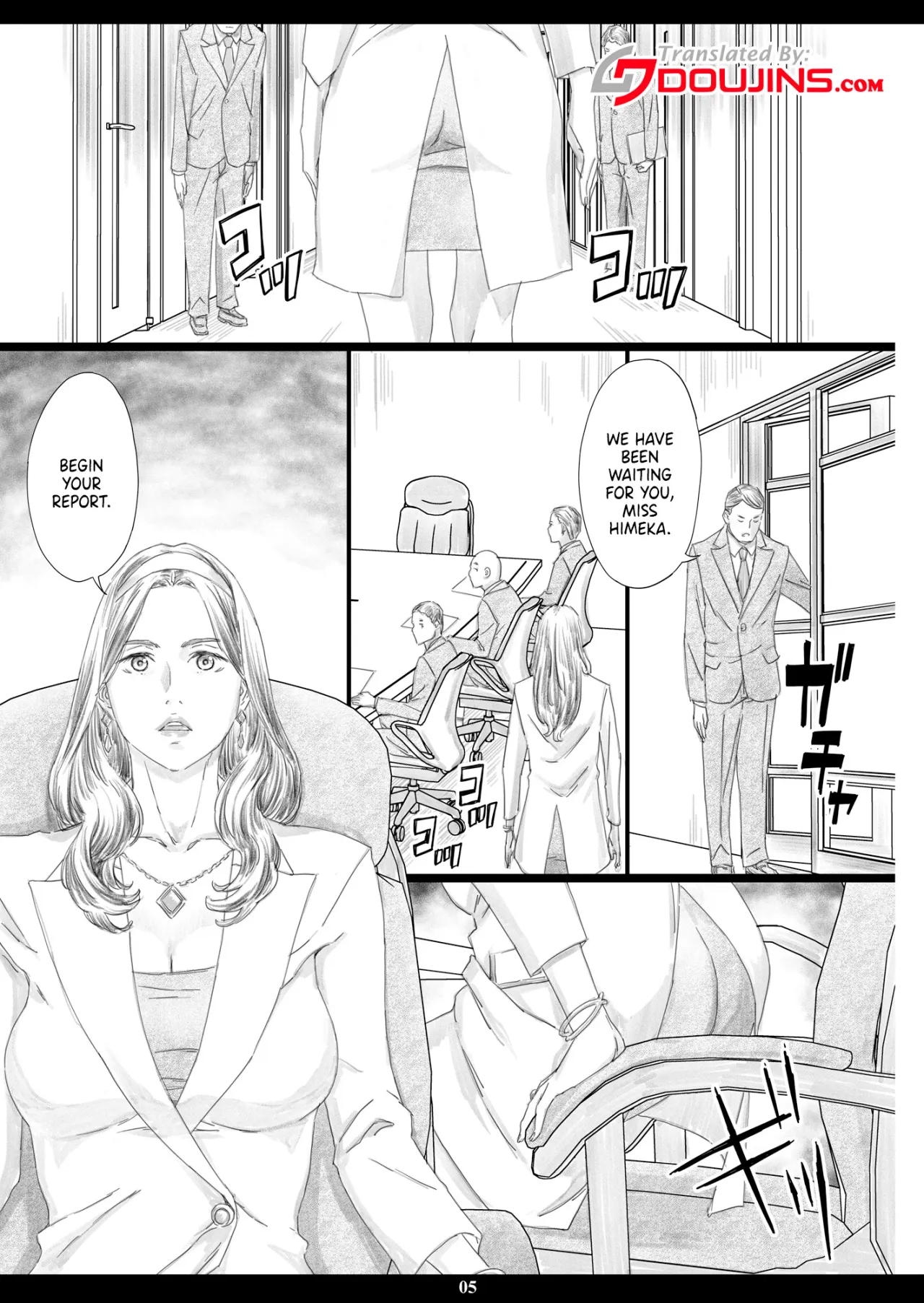 Kyonyuu Shachou Reijou Saimin Niku Ningyou 4