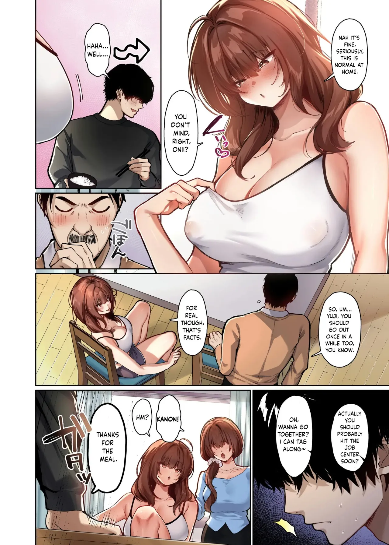 Kyorikan ga Bagutteru Gimai ga Isshou Icharabu Shitekuru 4