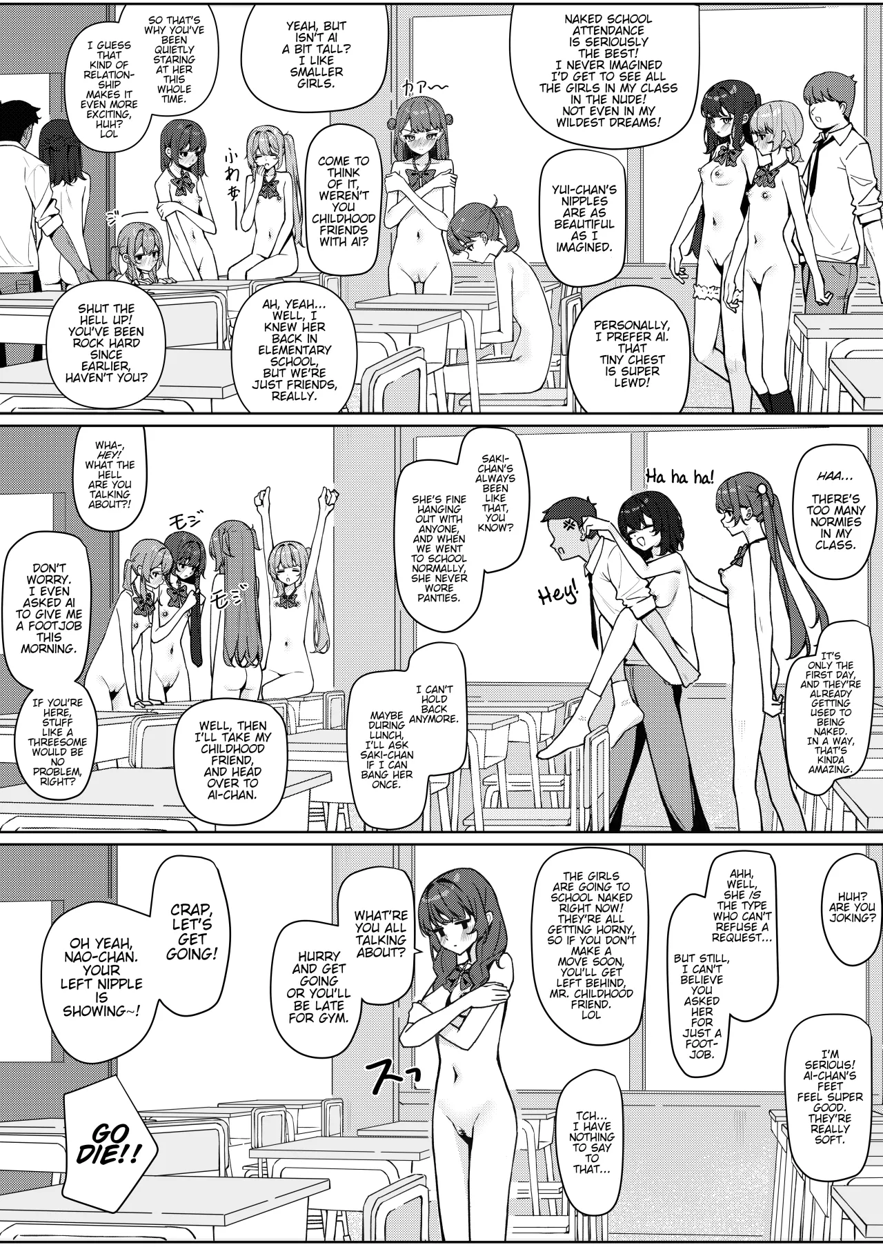 Kyou Kara Zenra Toukou 2 - Ongoing 12