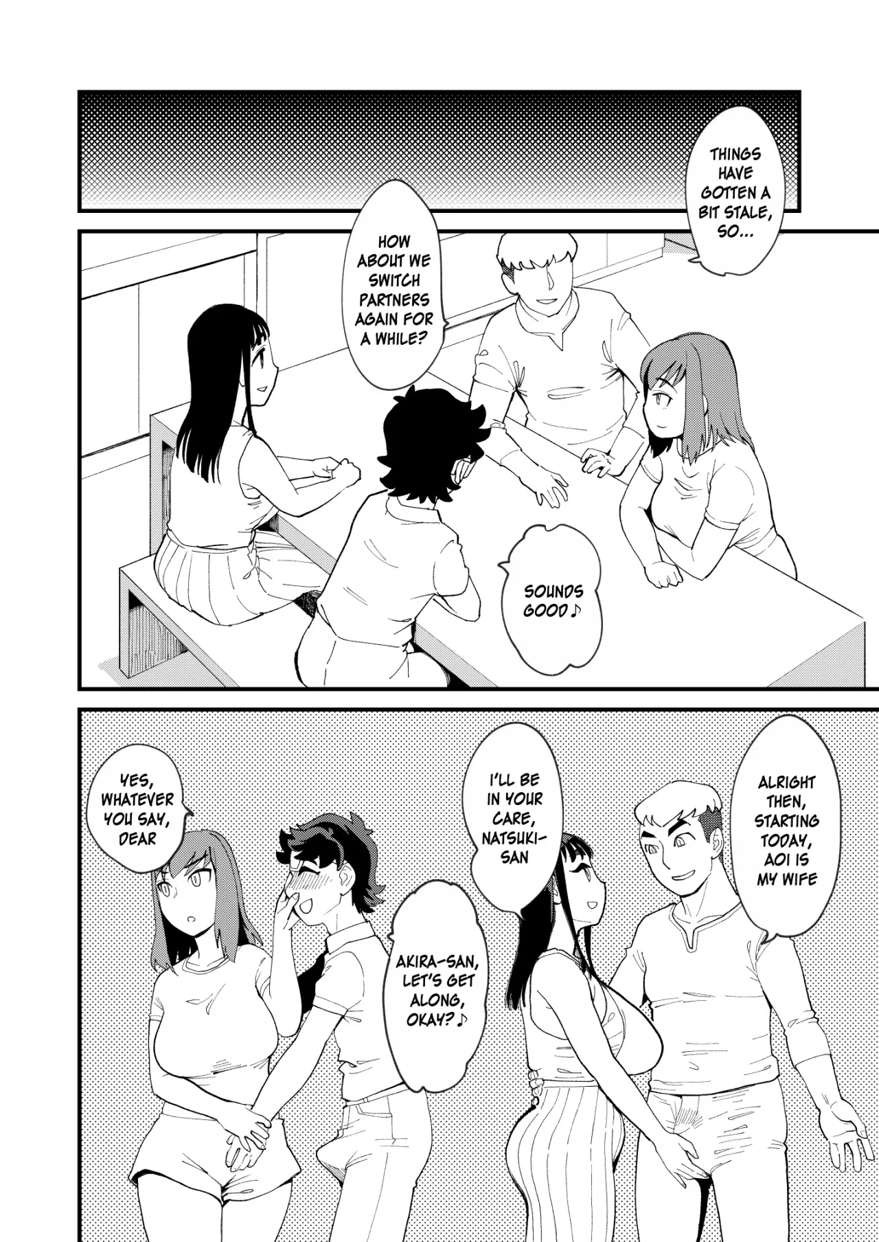 Kyouyuu Kanojo 4 Swapping de Songen Hakai 7