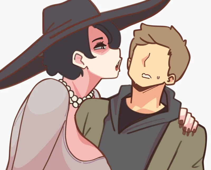 Lady Dimitrescu Devours Ethan 11