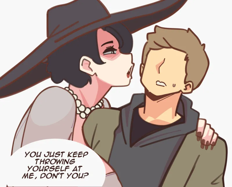 Lady Dimitrescu Devours Ethan 4