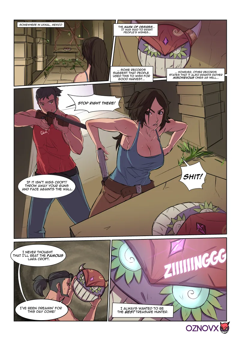 Lara Croft And The Temple Of Desires! 1 1
