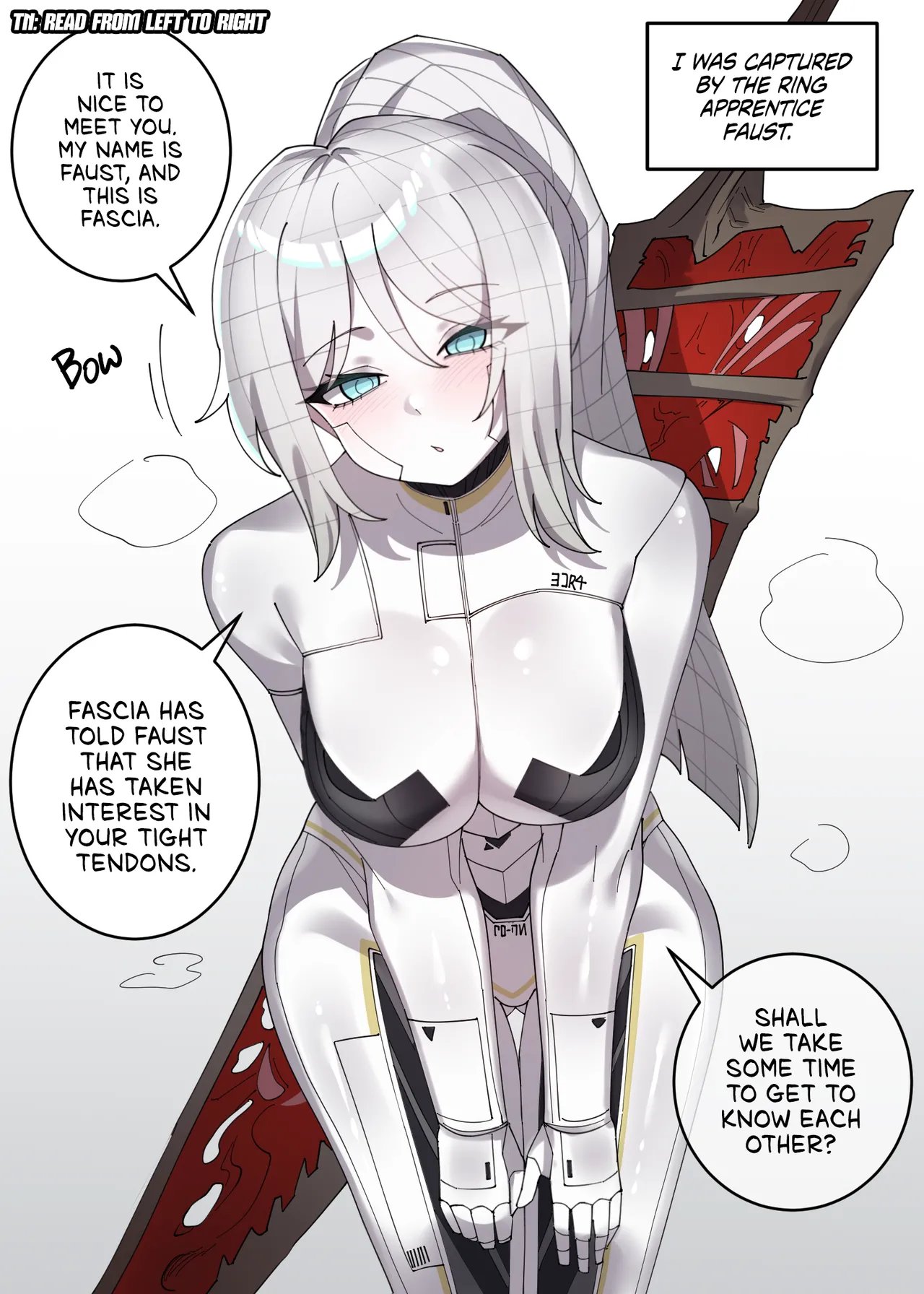 [Layer] April Reward – Ring Apprentice Faust Comic (Limbus Company) 1