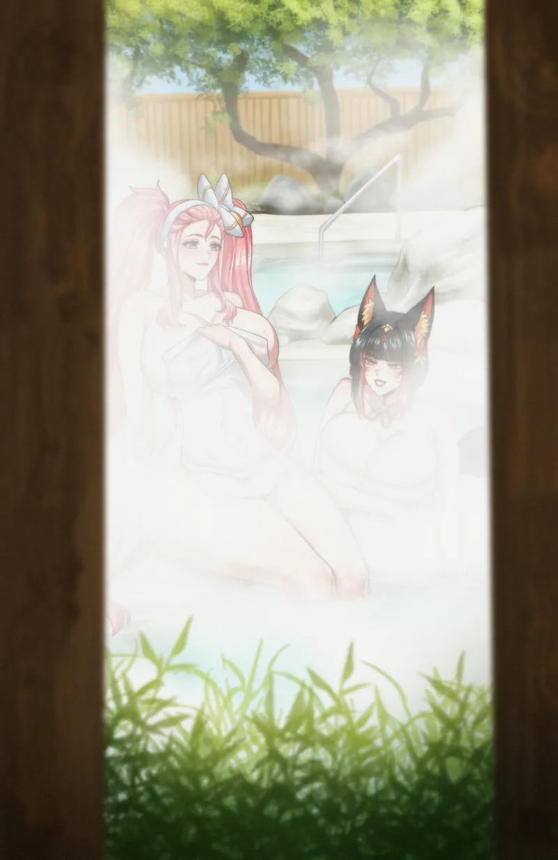 League Of Voyeur – Spirit Blossom Springs – Ahri And Sona 10