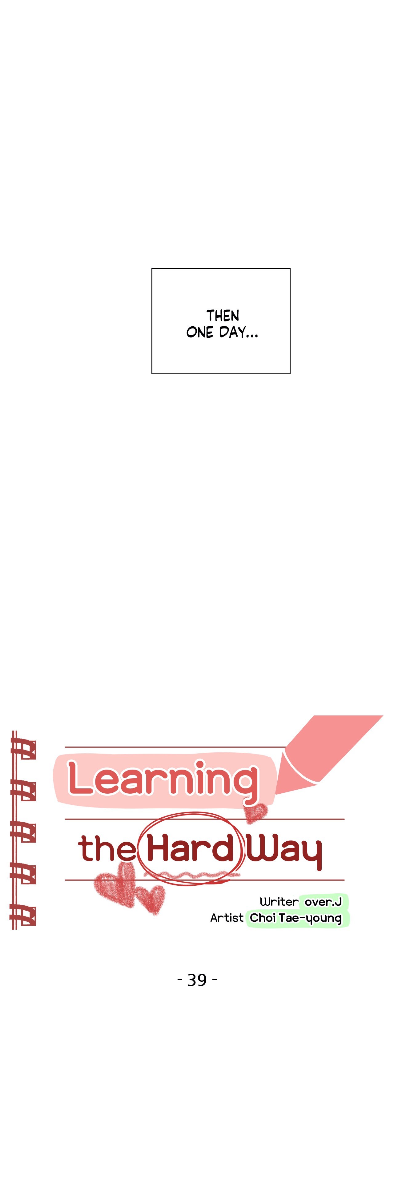 Learning The Hard Way 10