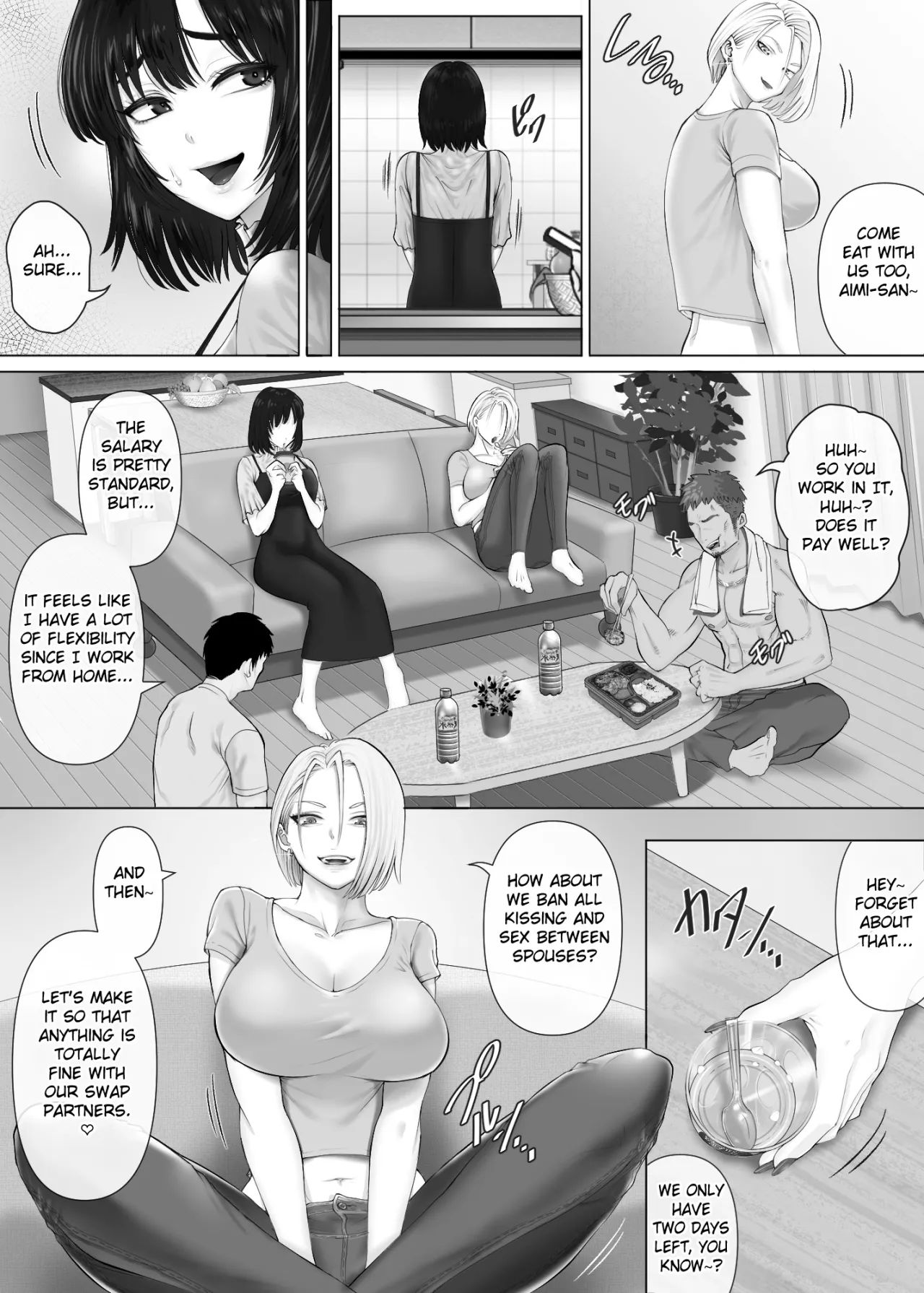 LeveChi na Swapping 3 ~Honrosareru Fuufu Hen~ 21