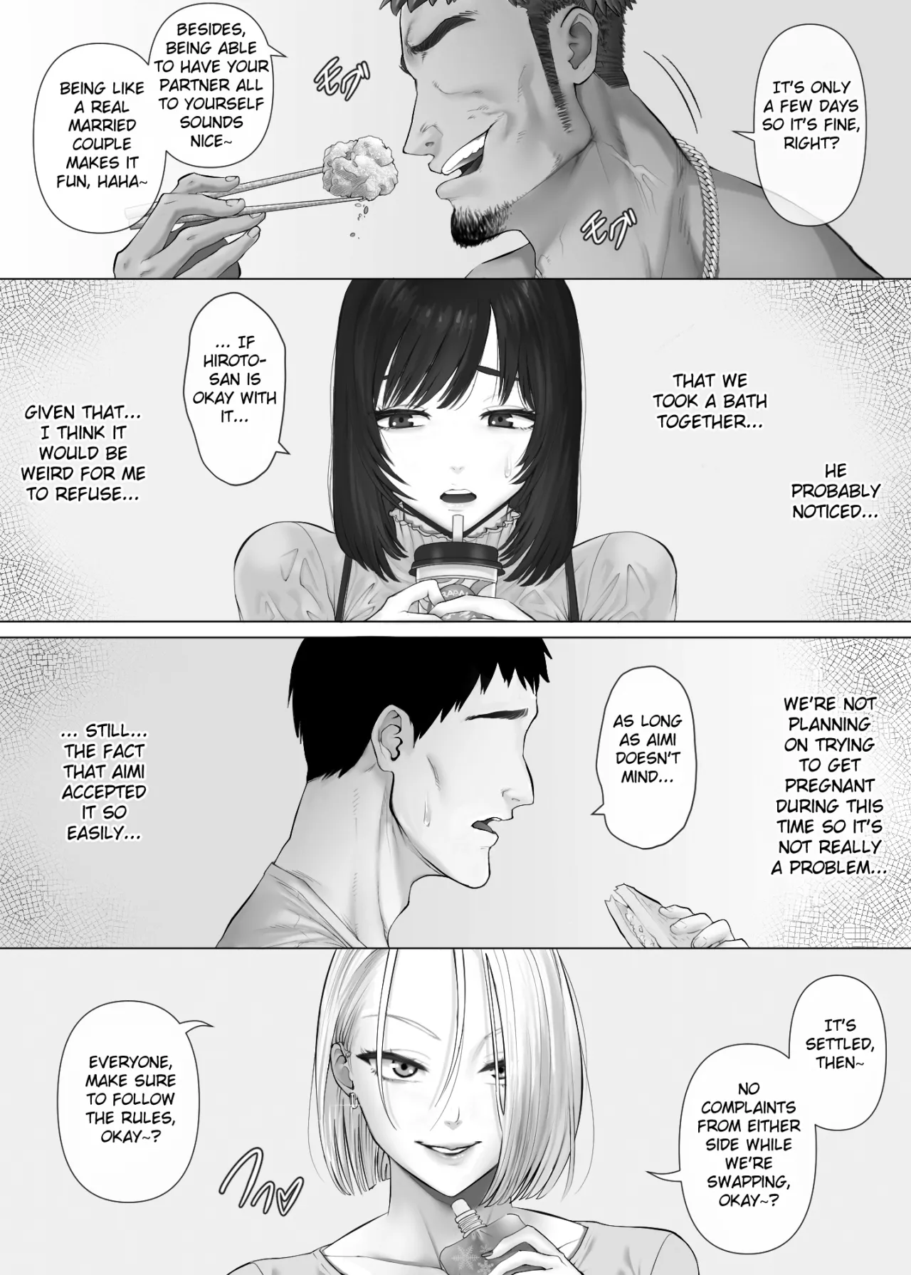 LeveChi na Swapping 3 ~Honrosareru Fuufu Hen~ 22