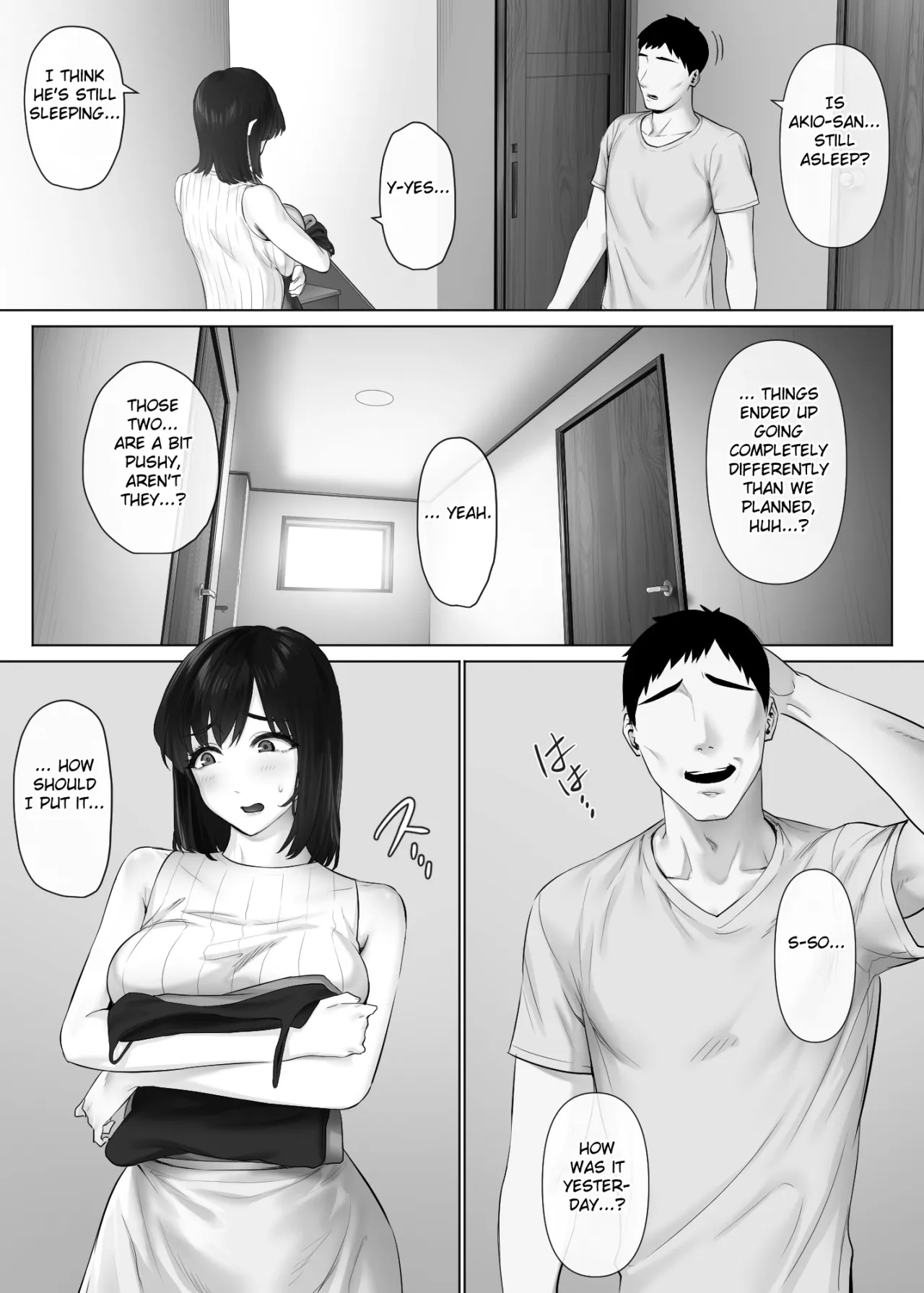LeveChi na Swapping 3 ~Honrosareru Fuufu Hen~ 4