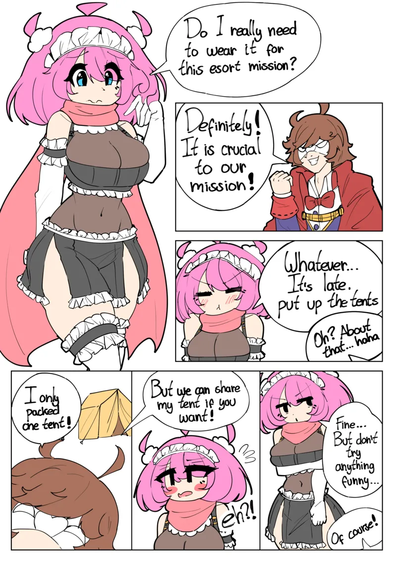 Lewd Hero's Daily Quests – Escort Mission 3 2
