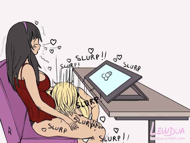 Lewdies 11 – How To Draw Cocks With Nessie And Alison 13