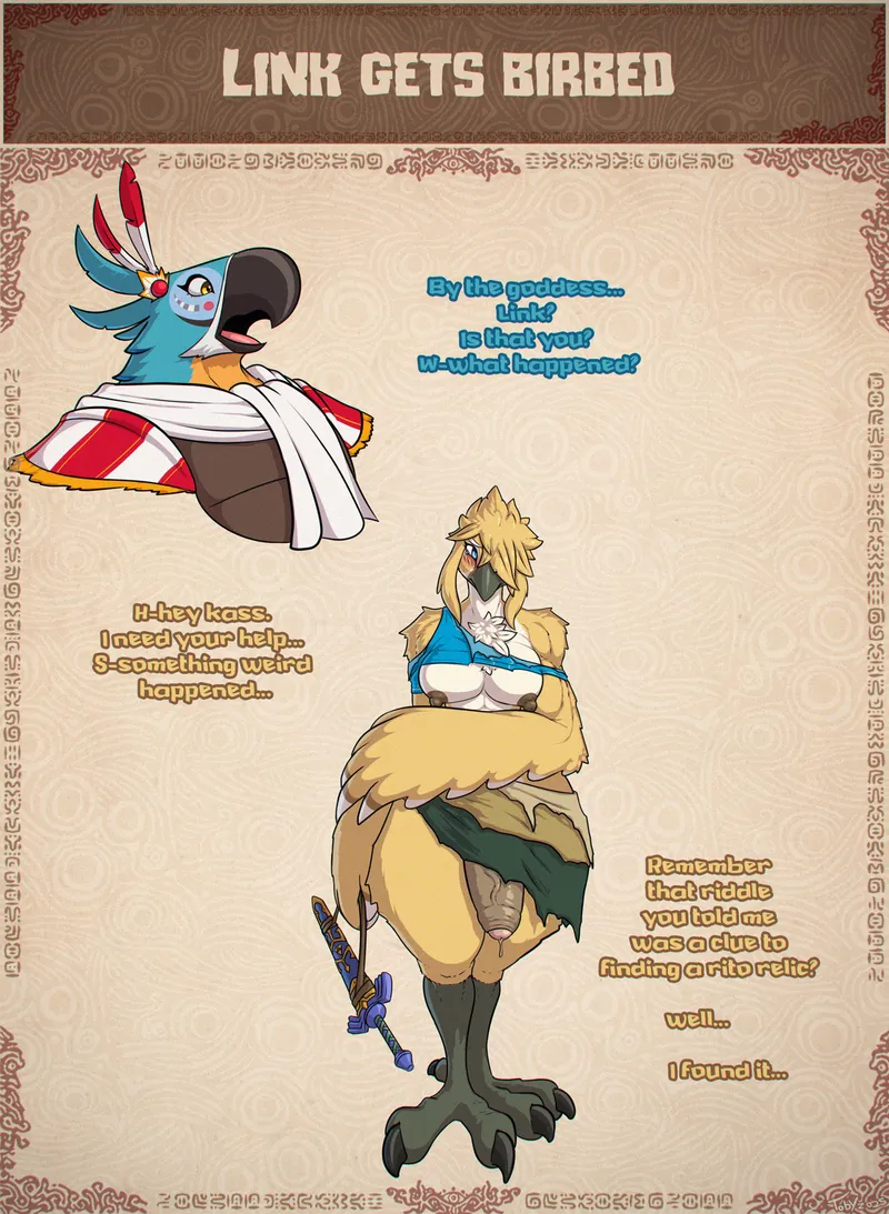 Link Gets Birbed 1