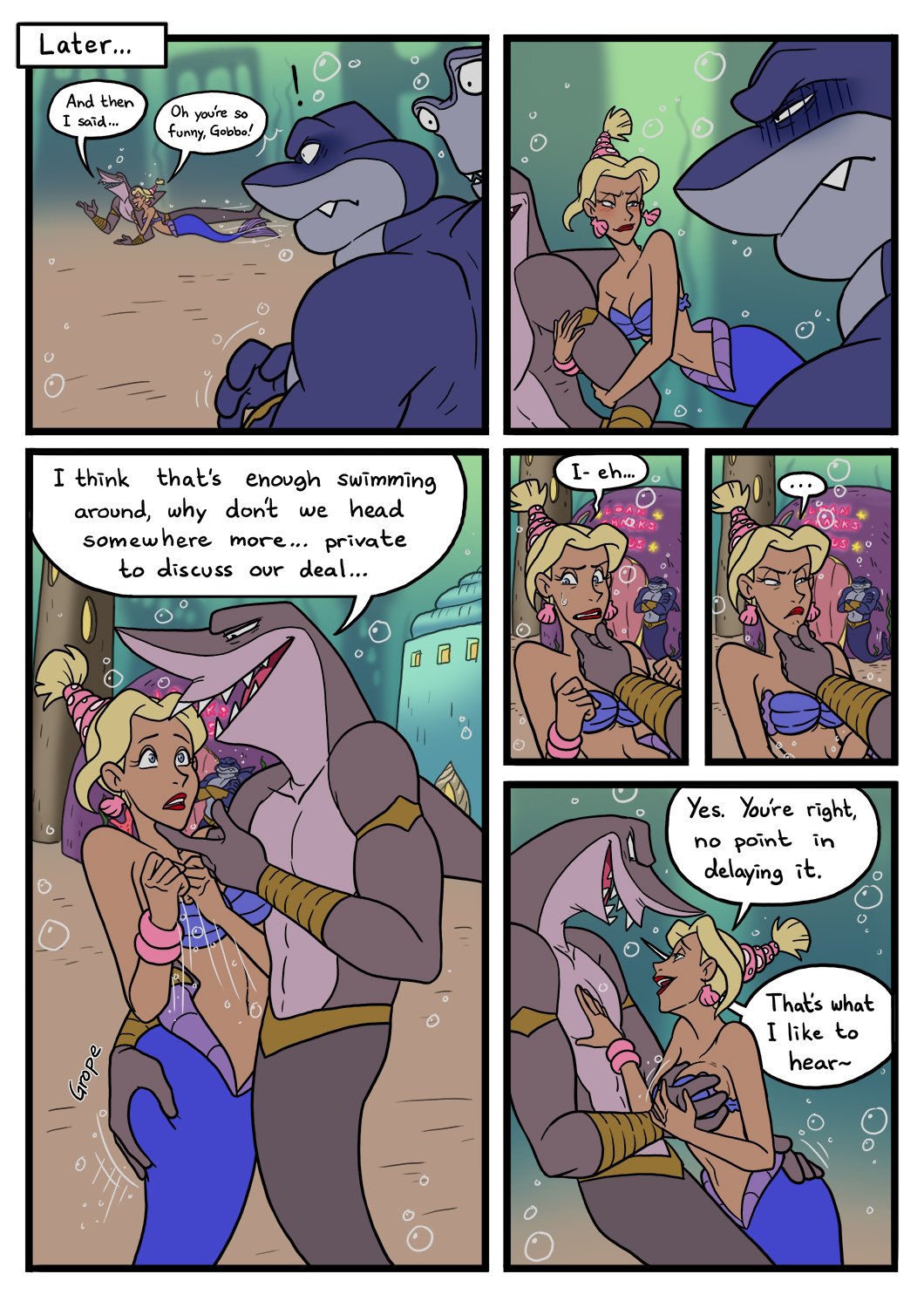 Loan Shark: Final Settlement (The Little Mermaid) [ongoing] 4