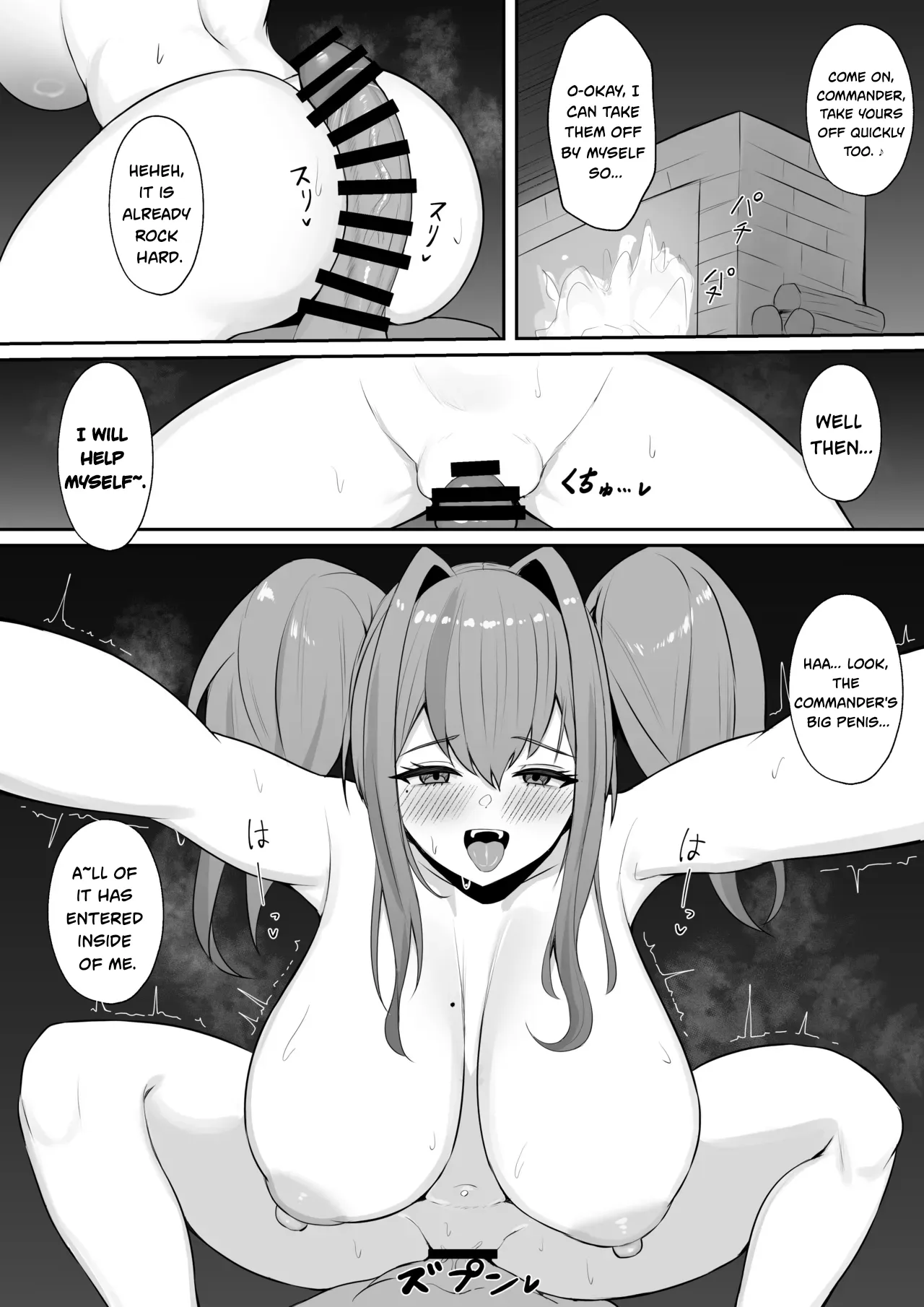 Lovey-dovey impregnation sex with Bremerton after the mood got romantic 3