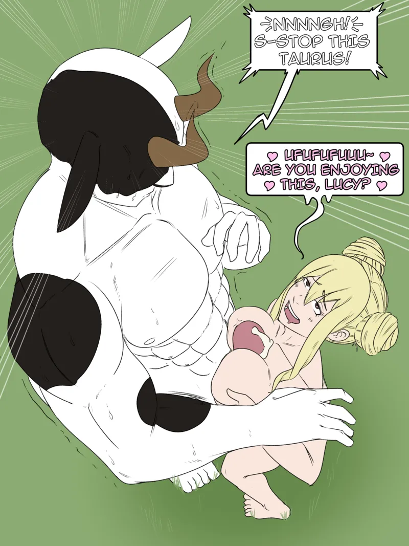 Lucy & Taurus Double TG Transformation Into Each Other 5