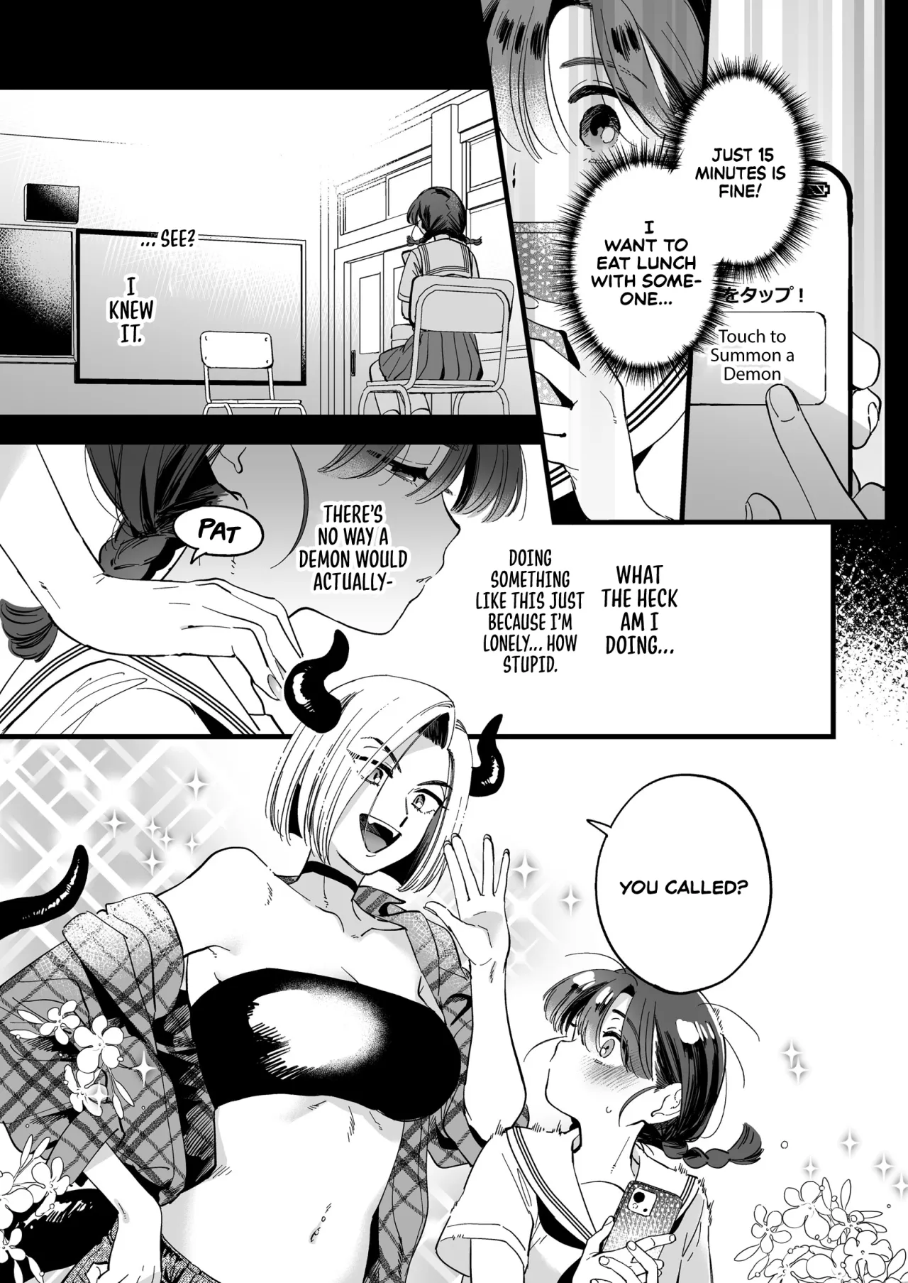 Lunchtime with a Futanari Demon. 5