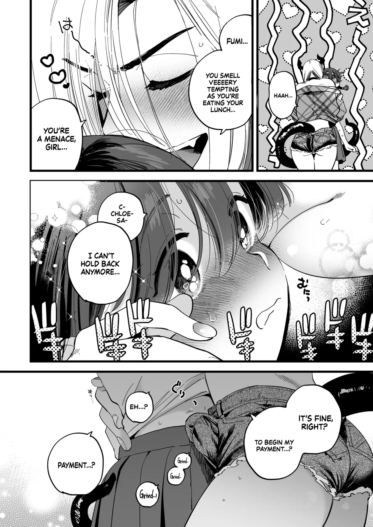 Lunchtime with a Futanari Demon. 8
