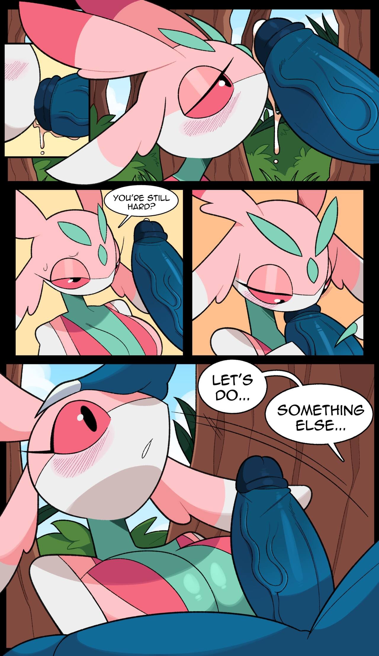Lurantis And Heracross 1