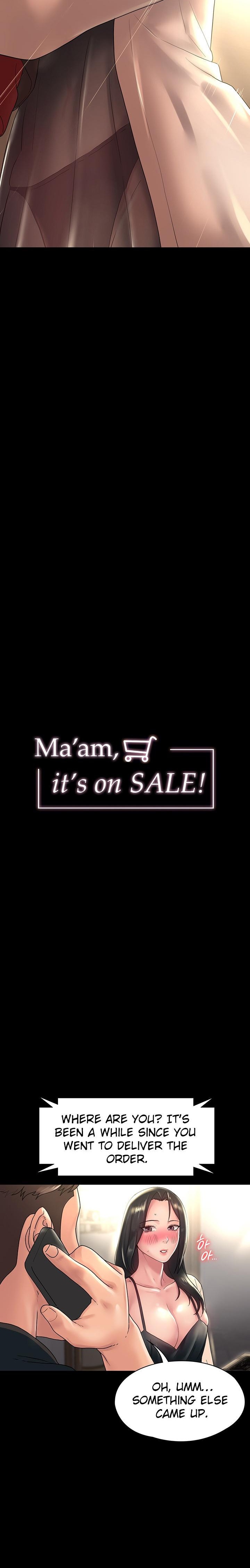 Ma’am, it’s on SALE! 3