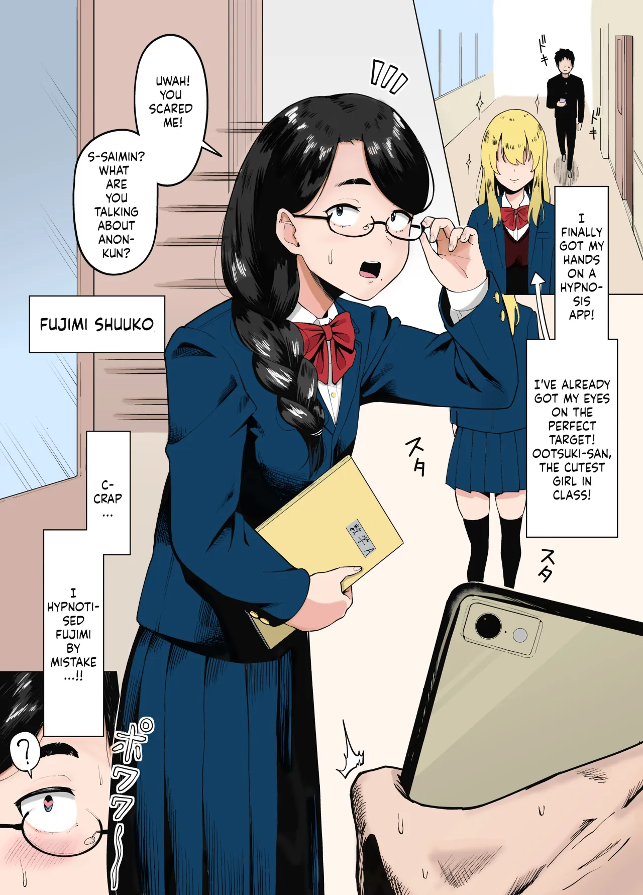 Machigaete Class de Ichiban Jimi na Joshi ni Ero Saimin Kakete Shimau Hanashi - Colorized 1