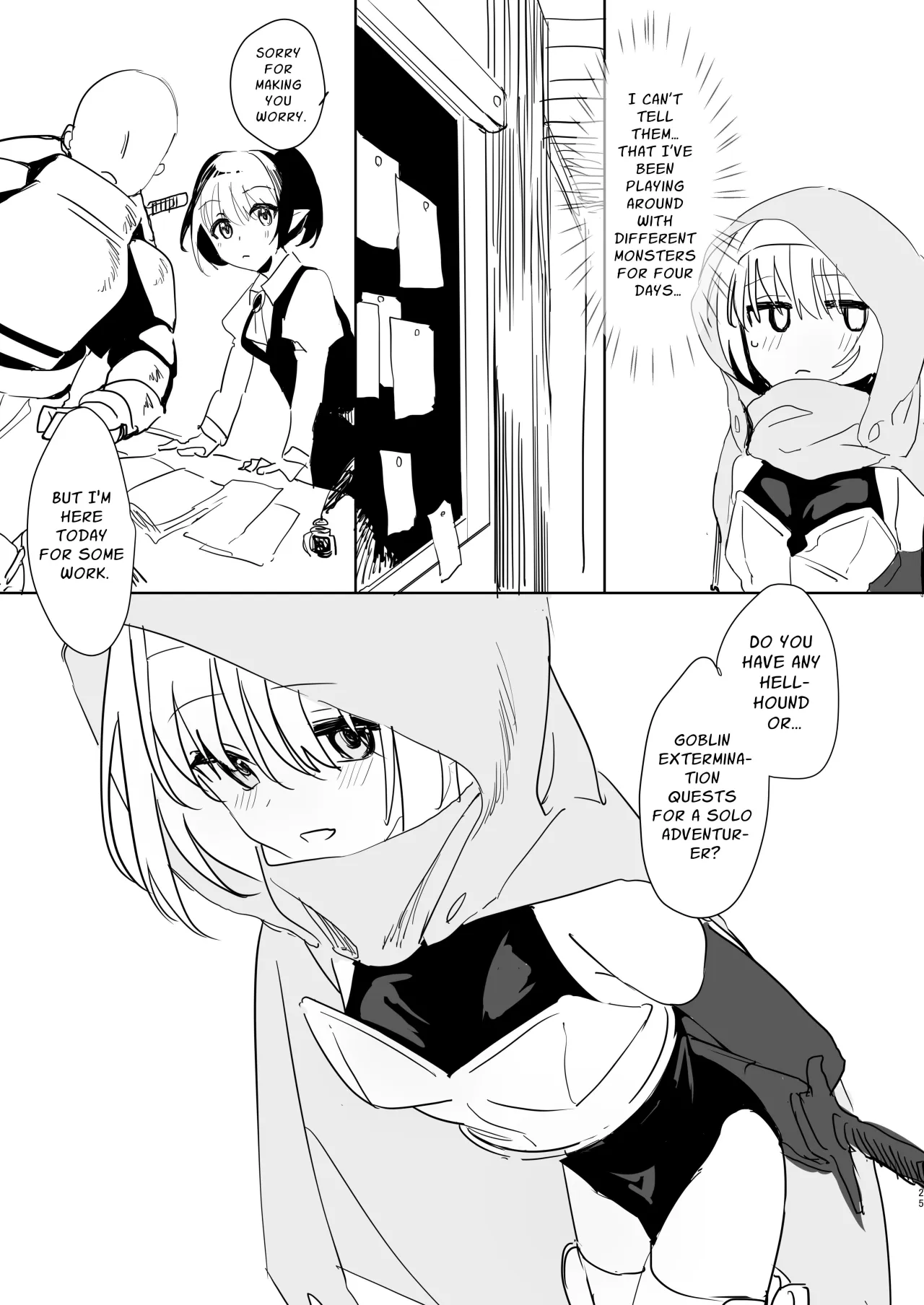 Mada Hatsubai Shite inai Doujin Eroge no SubChara Gaiden -Ijou Seiyoku M-jo Thief-chan Ishukan Hen- 24