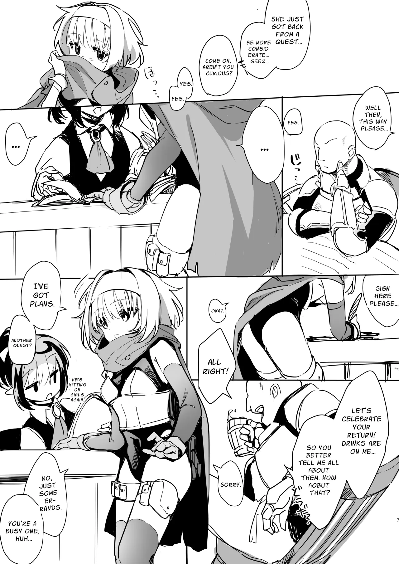 Mada Hatsubai Shite inai Doujin Eroge no SubChara Gaiden -Ijou Seiyoku M-jo Thief-chan Ishukan Hen- 6