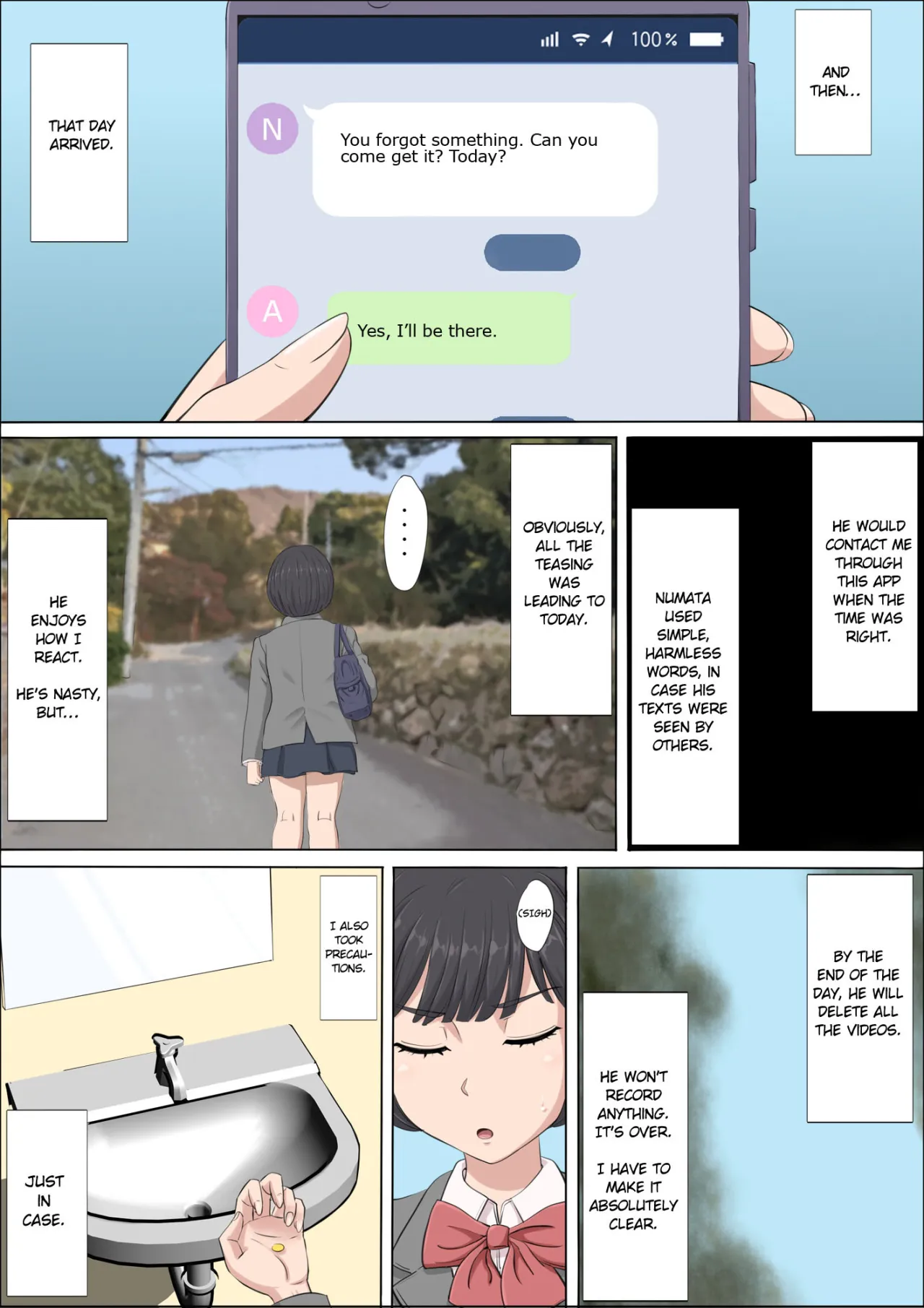 Mahiru to Numata ~Wana ni Hamerareta Kanojo 2~ 18