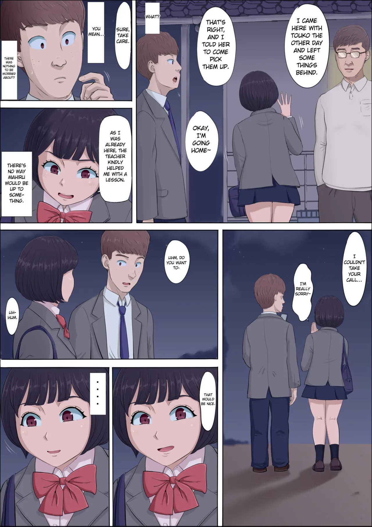 Mahiru to Numata ~Wana ni Hamerareta Kanojo 2~ 54