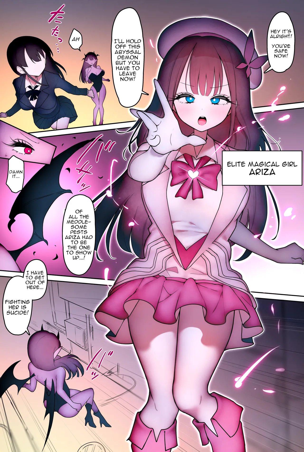 Mahou Shoujo Aariza ~Chijoku Mazo-ka Choukyou ni Ochiru Seigi no Hiroin~   Magical Girl Ariza 〜The Heroine of Justice Falls to Humiliating Masochistic Training 3