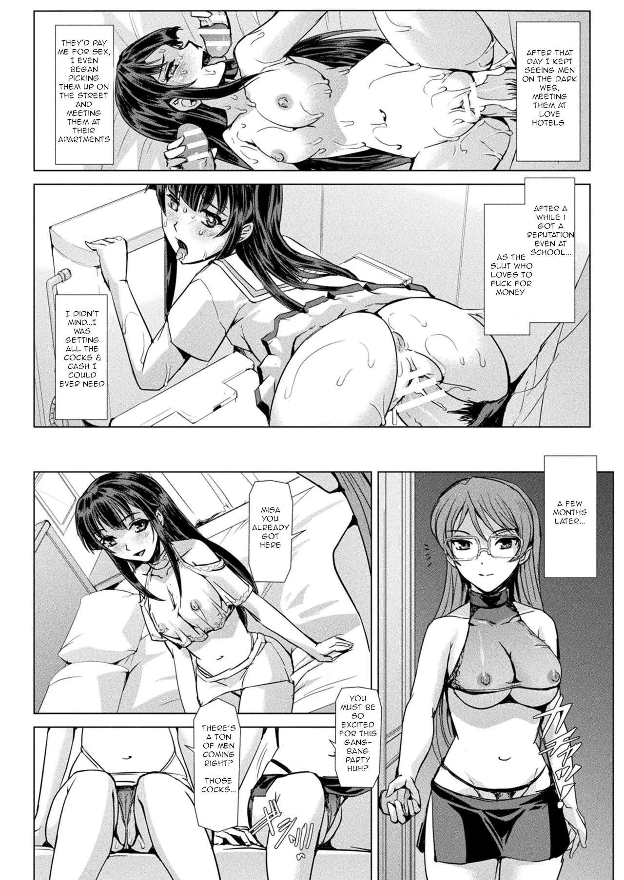Mahou Shoujo ga Baita ni Ochita Hi 24