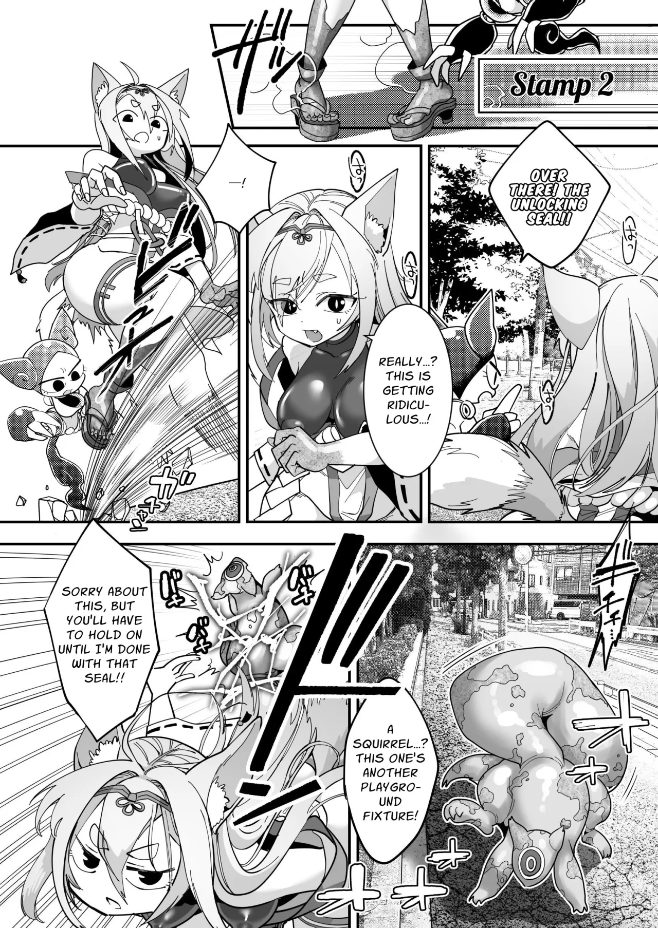 Mahou Shoujo Gingitsune Ecchi na Stamp Rally de Sekika Chuudoku!! 20
