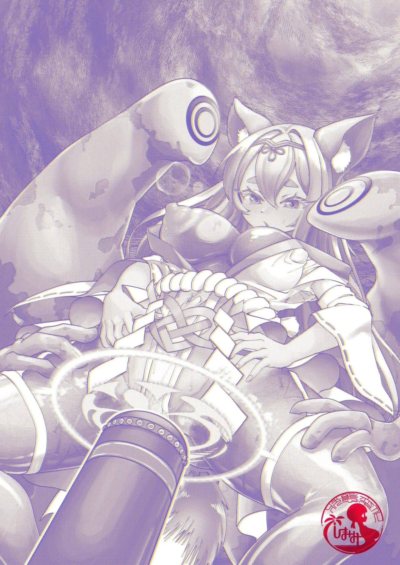 Mahou Shoujo Gingitsune Ecchi na Stamp Rally de Sekika Chuudoku!! 40