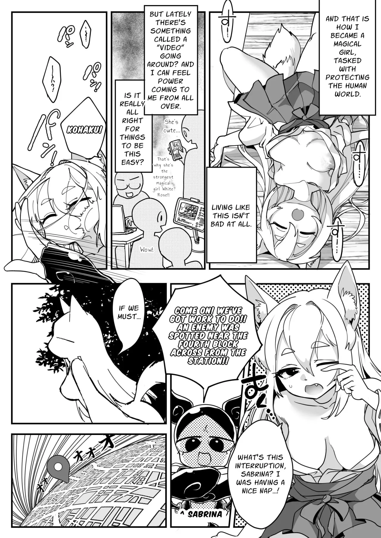 Mahou Shoujo Gingitsune Ecchi na Stamp Rally de Sekika Chuudoku!! 10