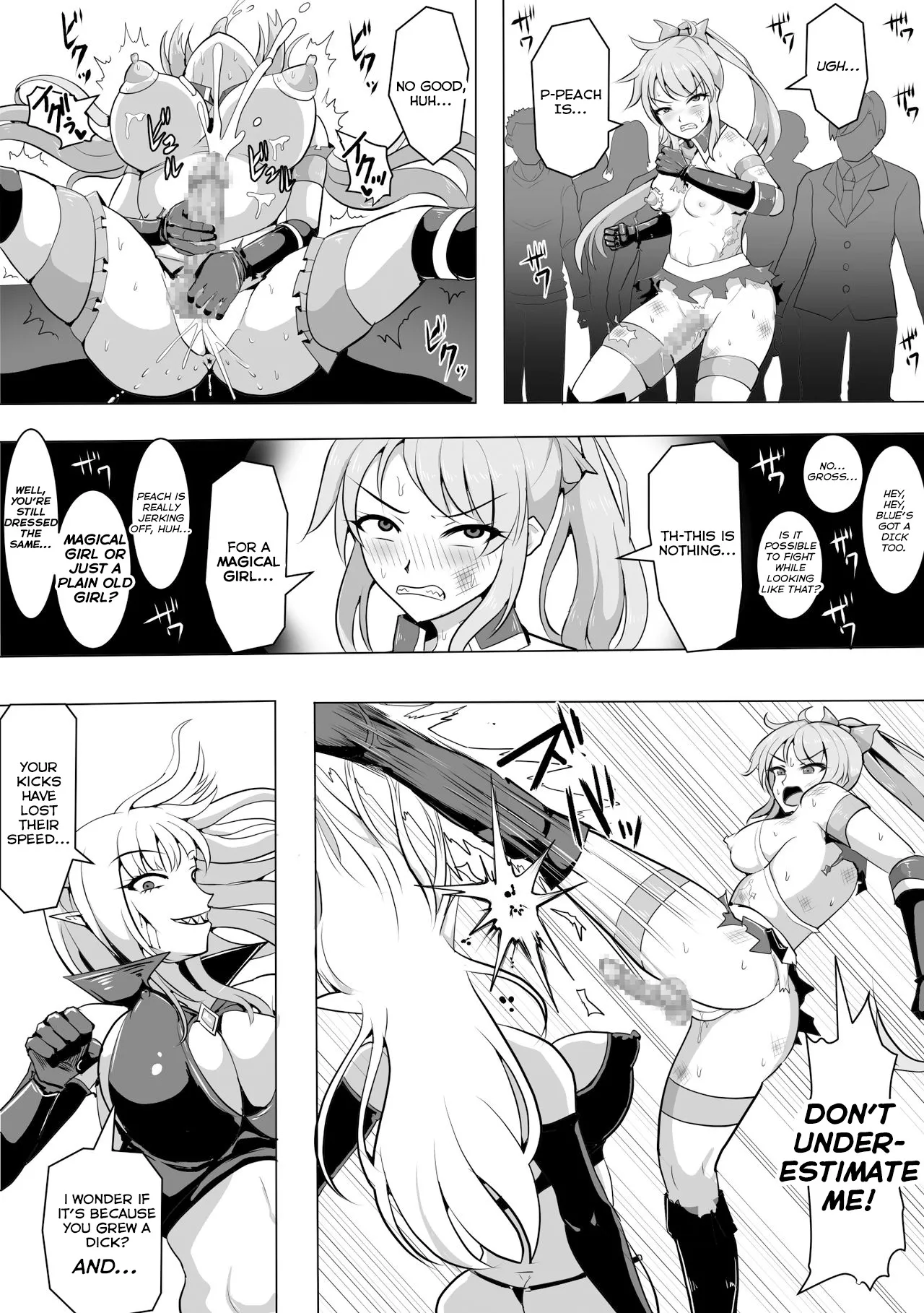 Mahou Shoujo Magical Peach & Blue ~Futanari Shasei Jigoku~ 20