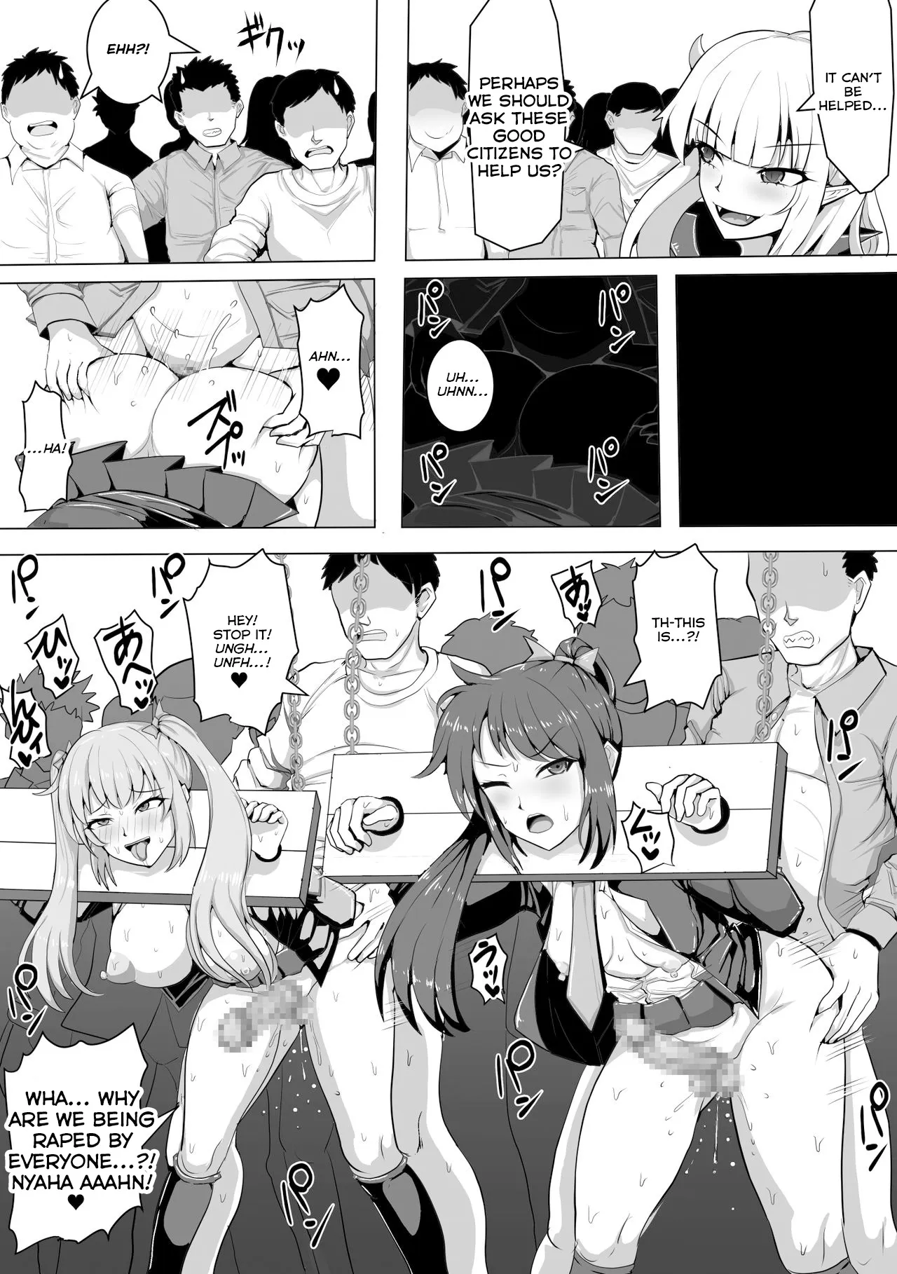 Mahou Shoujo Magical Peach & Blue ~Futanari Shasei Jigoku~ 25