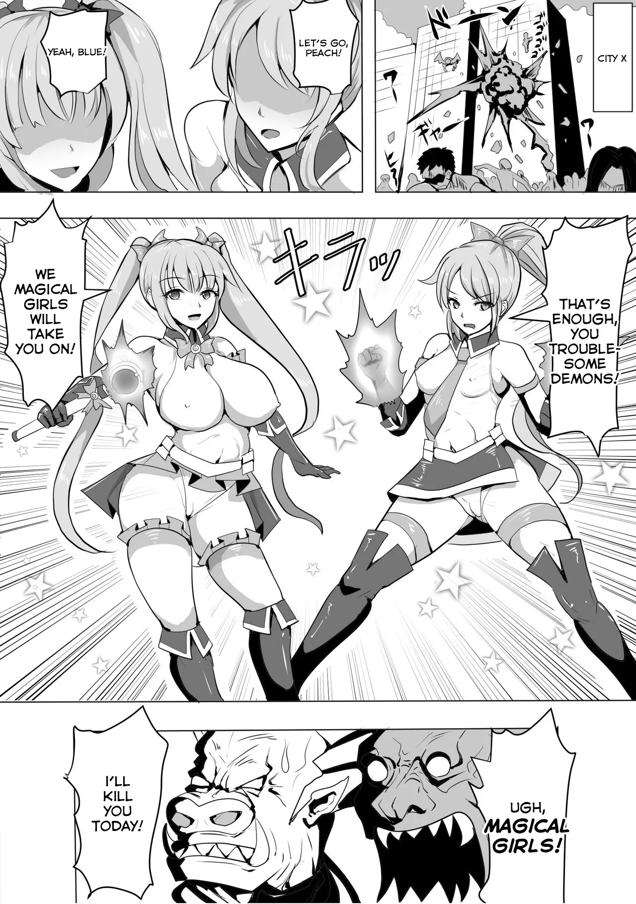 Mahou Shoujo Magical Peach ~Futanari-ka no Noroi~ 2