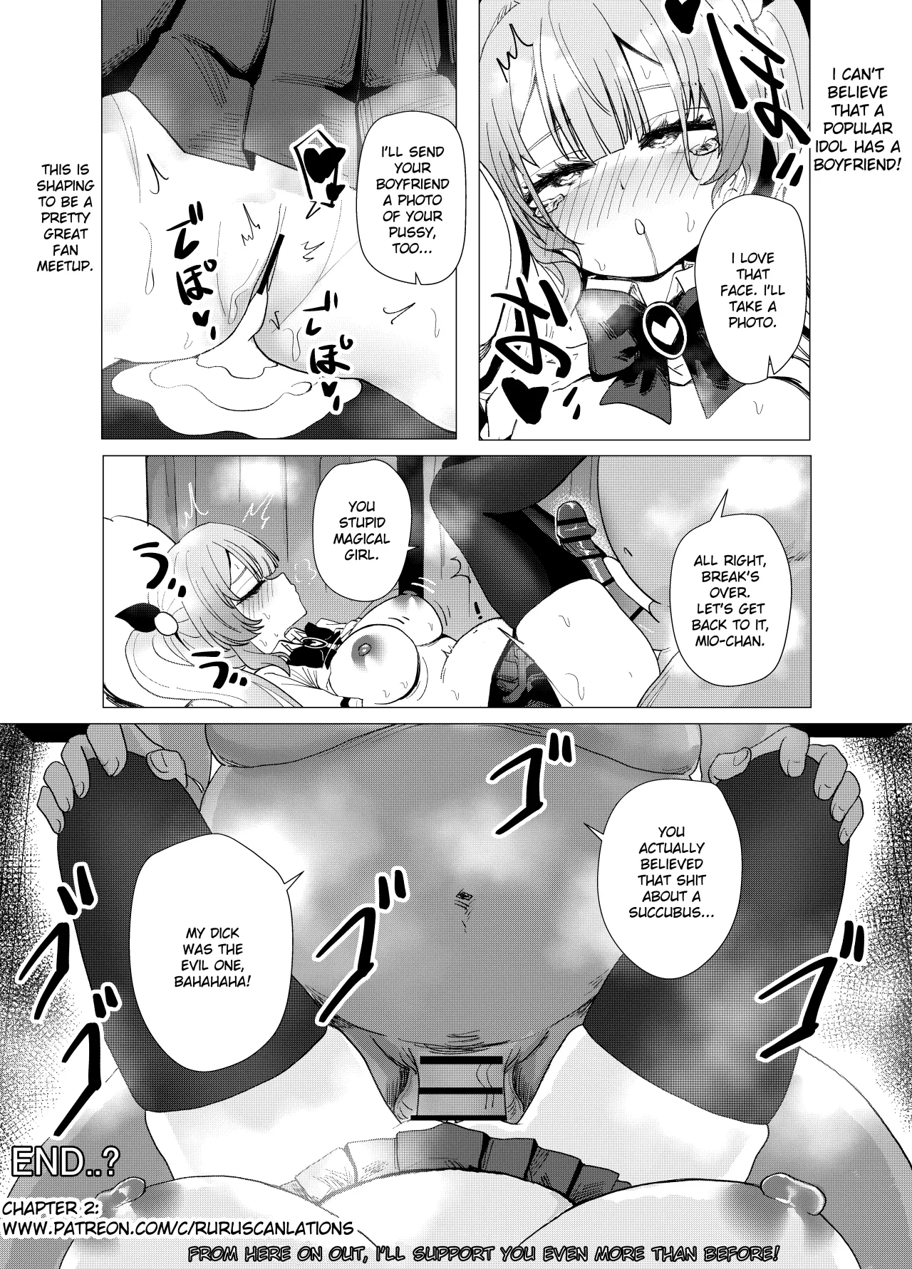 Mahou Shoujo Mio-chan o NTR. Warui Oji-san Kaijin no Yuukai Haiboku 27
