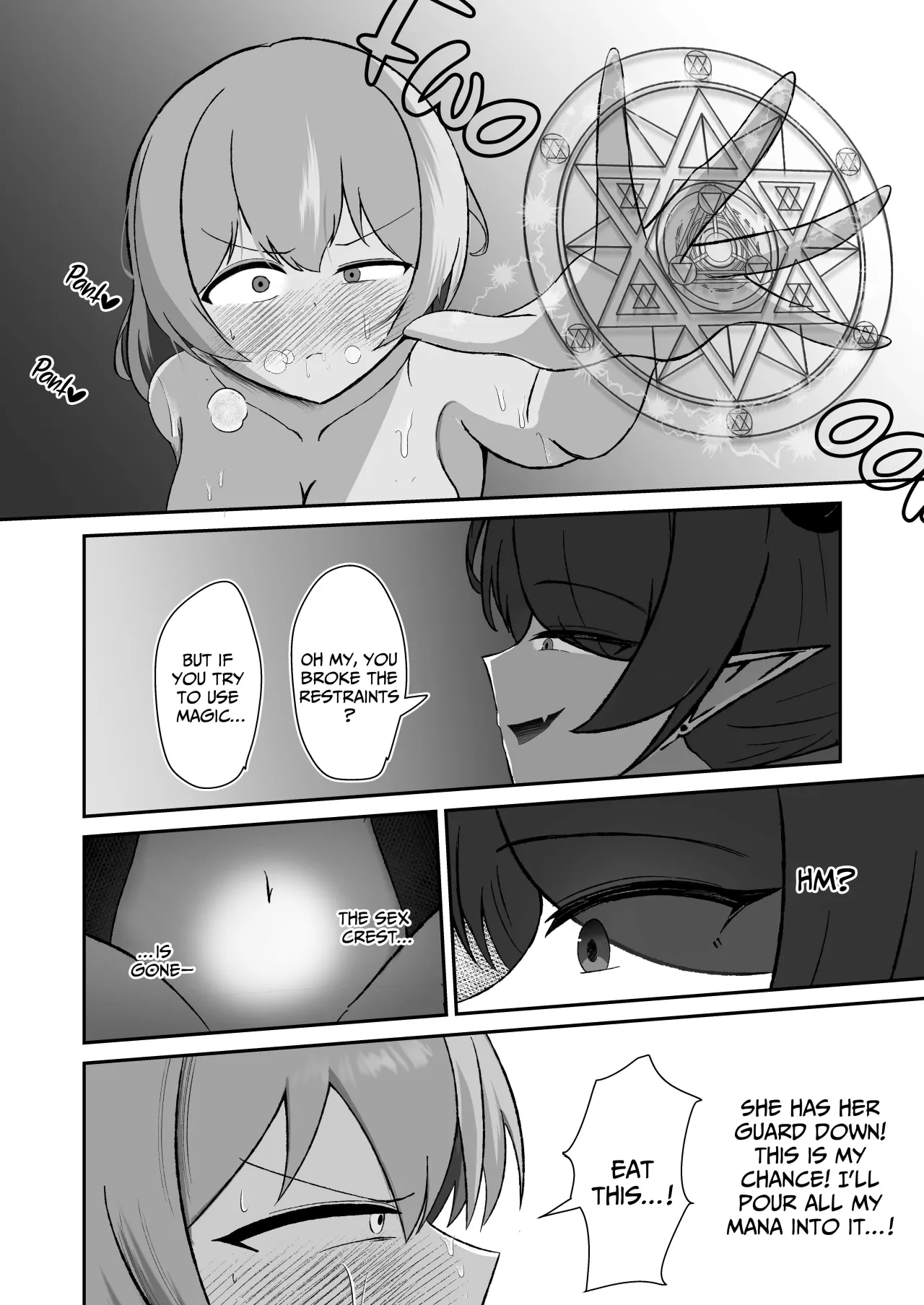 Mahoutsukai wa Inma ni Inkaku kara Maryoku Kyuushuu Sareru 13