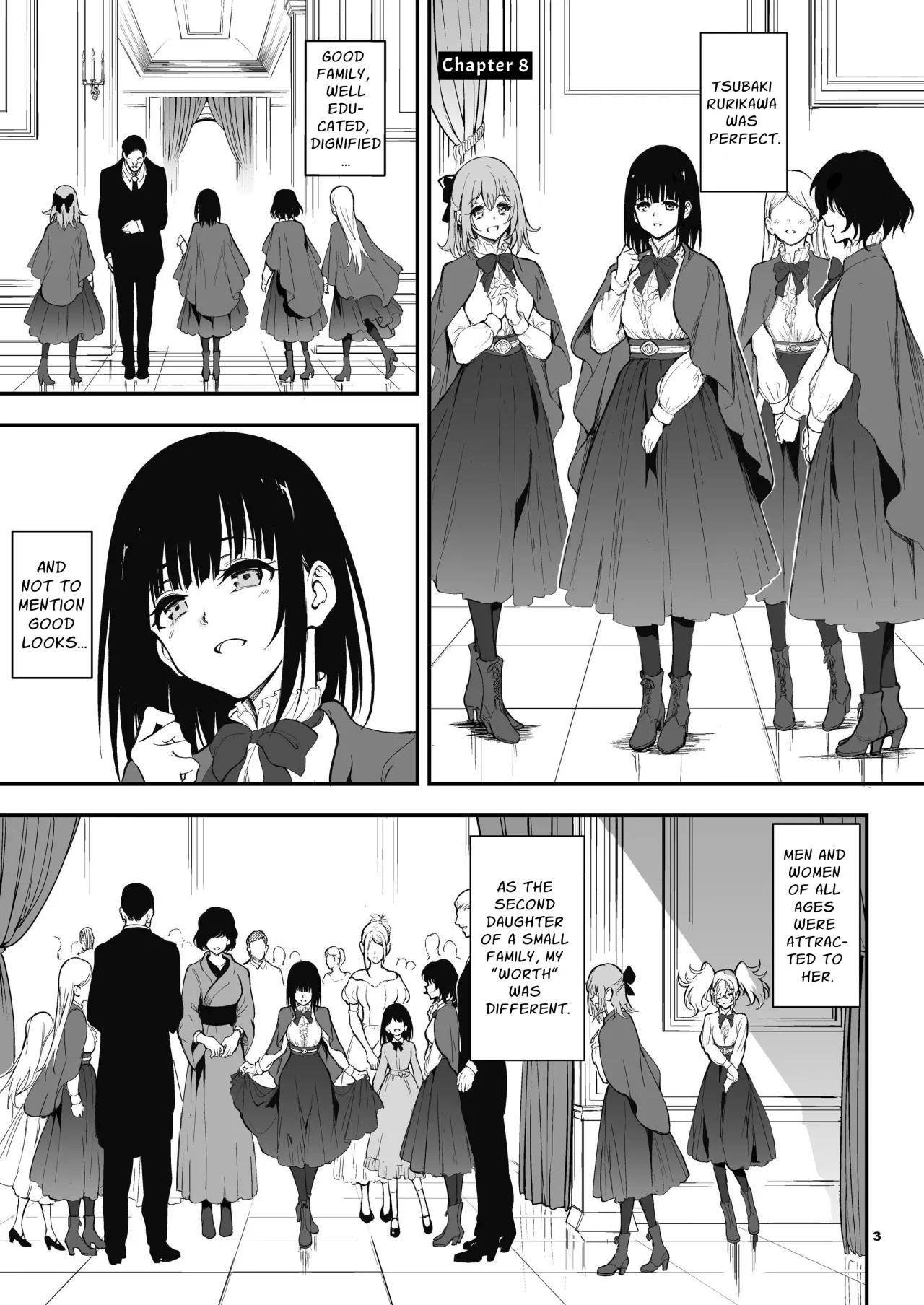 Maid Kyouiku. 8 -Botsuraku Kizoku Rurikawa Tsubaki- 3
