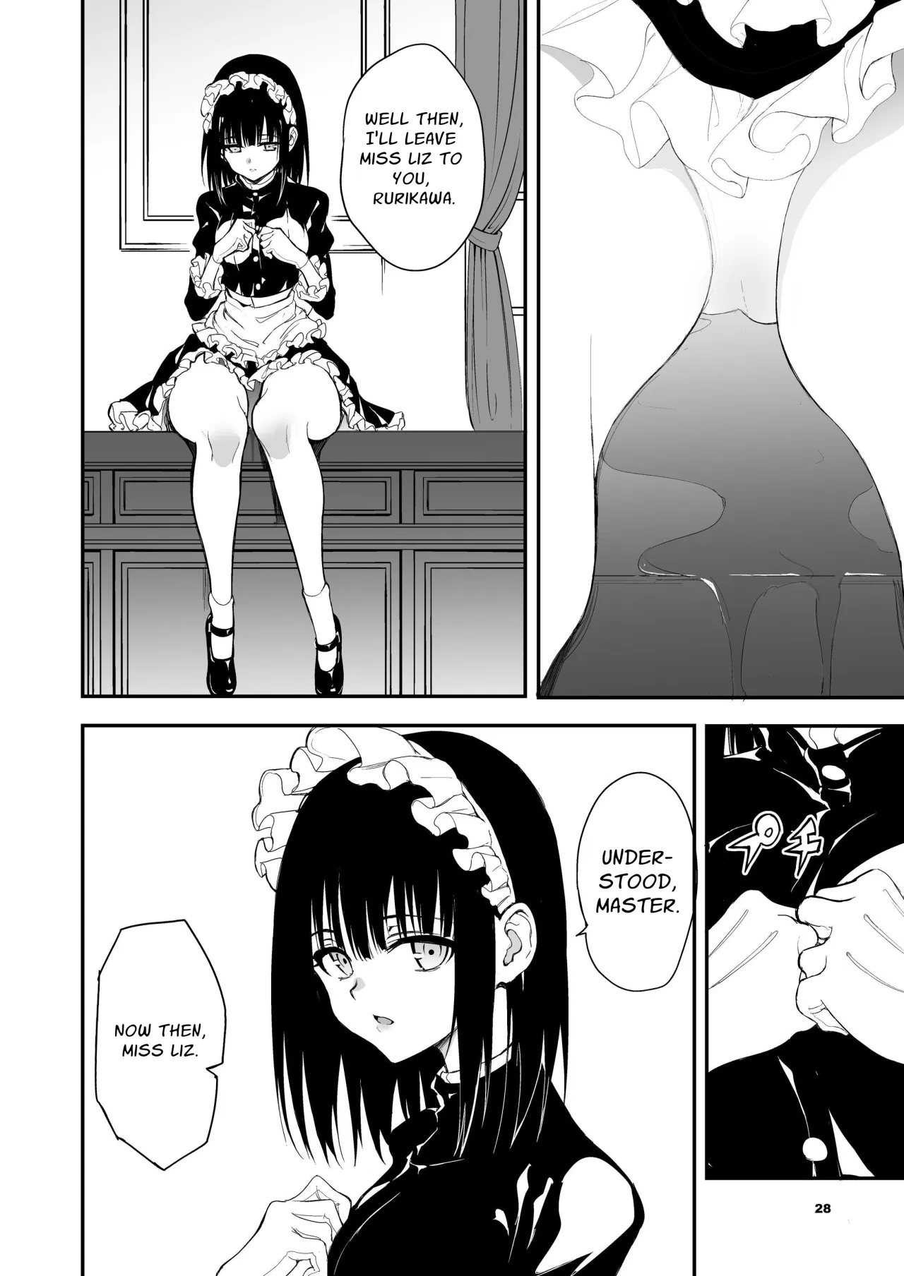 Maid Kyouiku. 8 -Botsuraku Kizoku Rurikawa Tsubaki- 28